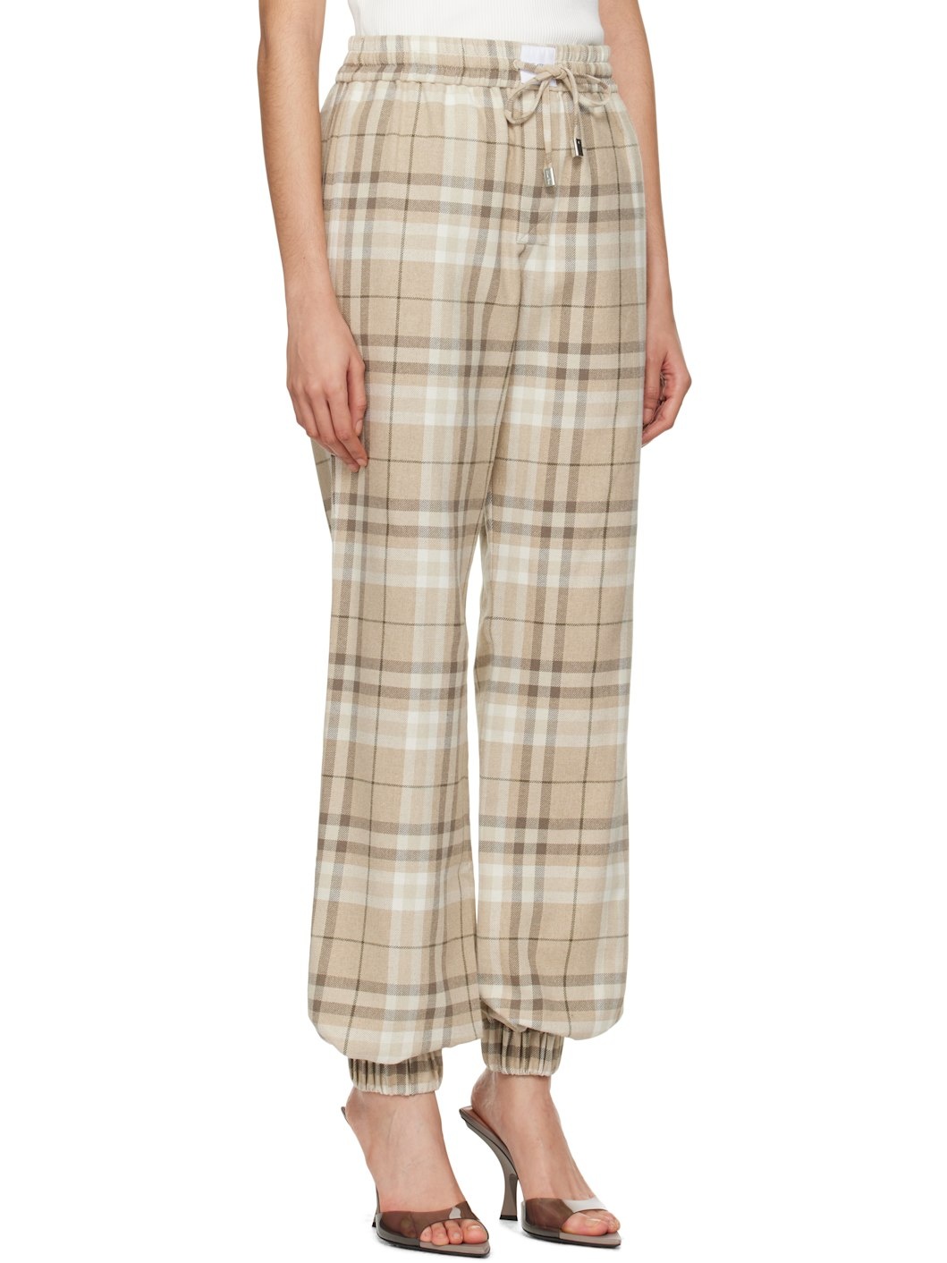 Beige Long Trousers - 2