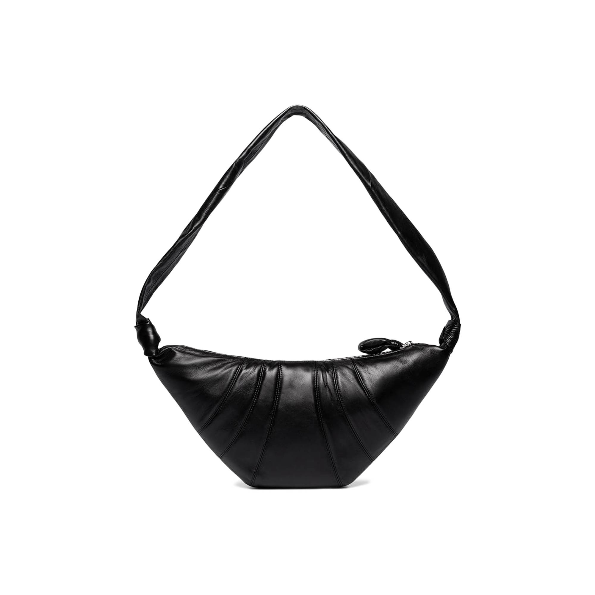 Lemaire Medium Croissant Bag 'Black' - 3
