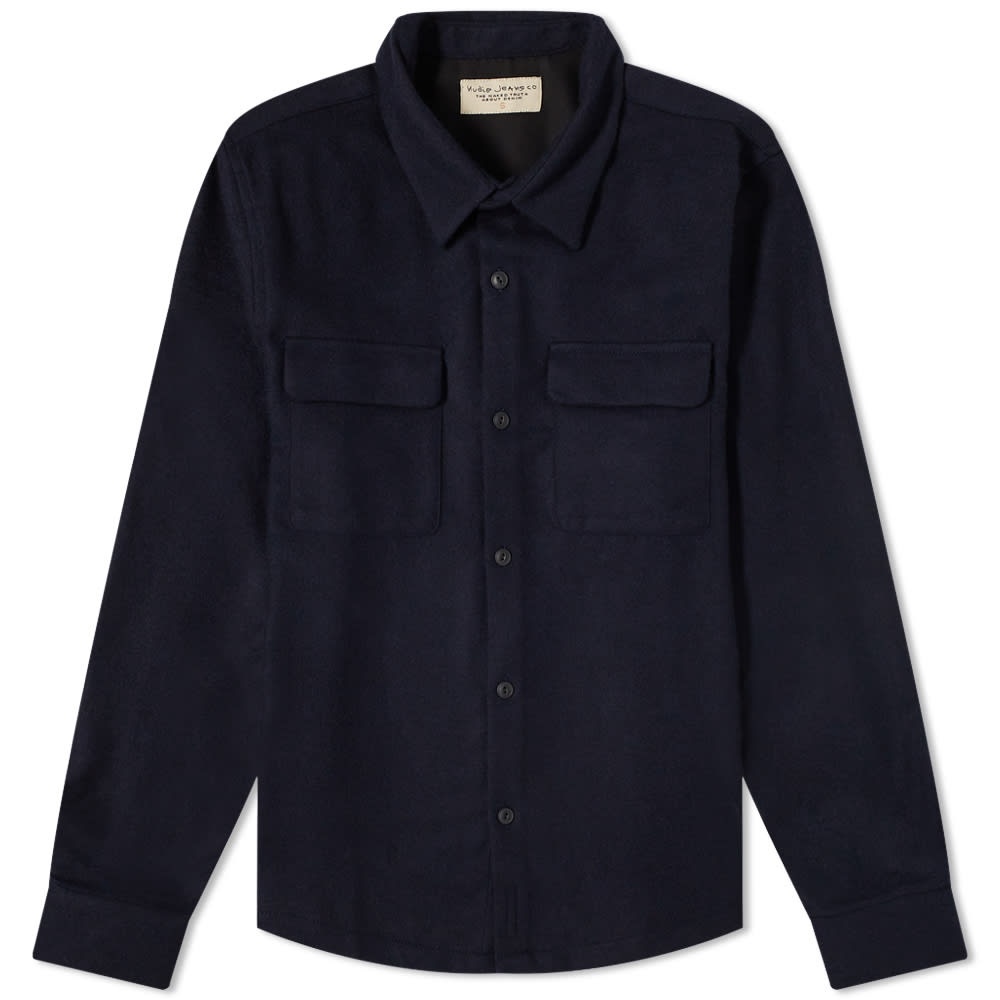 Nudie Sten Wool Overshirt - 1