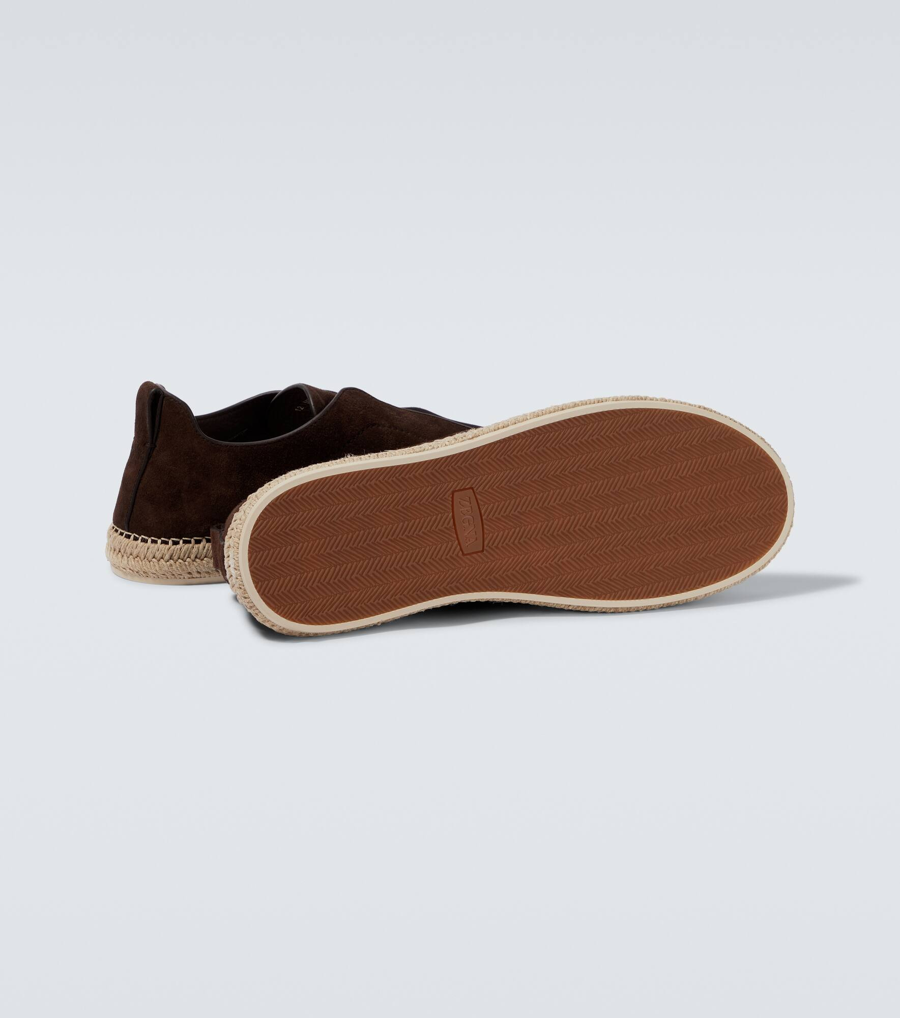 Triple Stitch suede espadrilles - 7