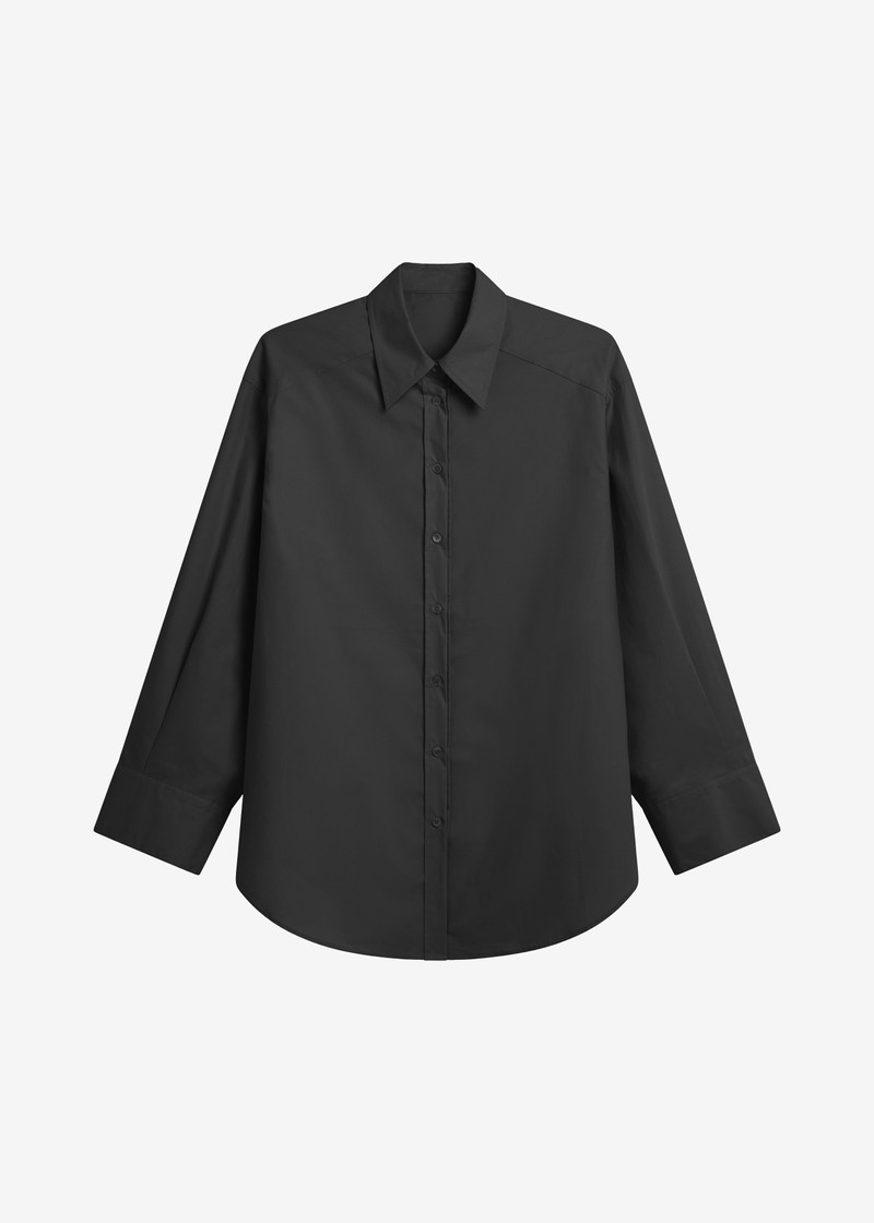 Kent Button Up Shirt - Black 7