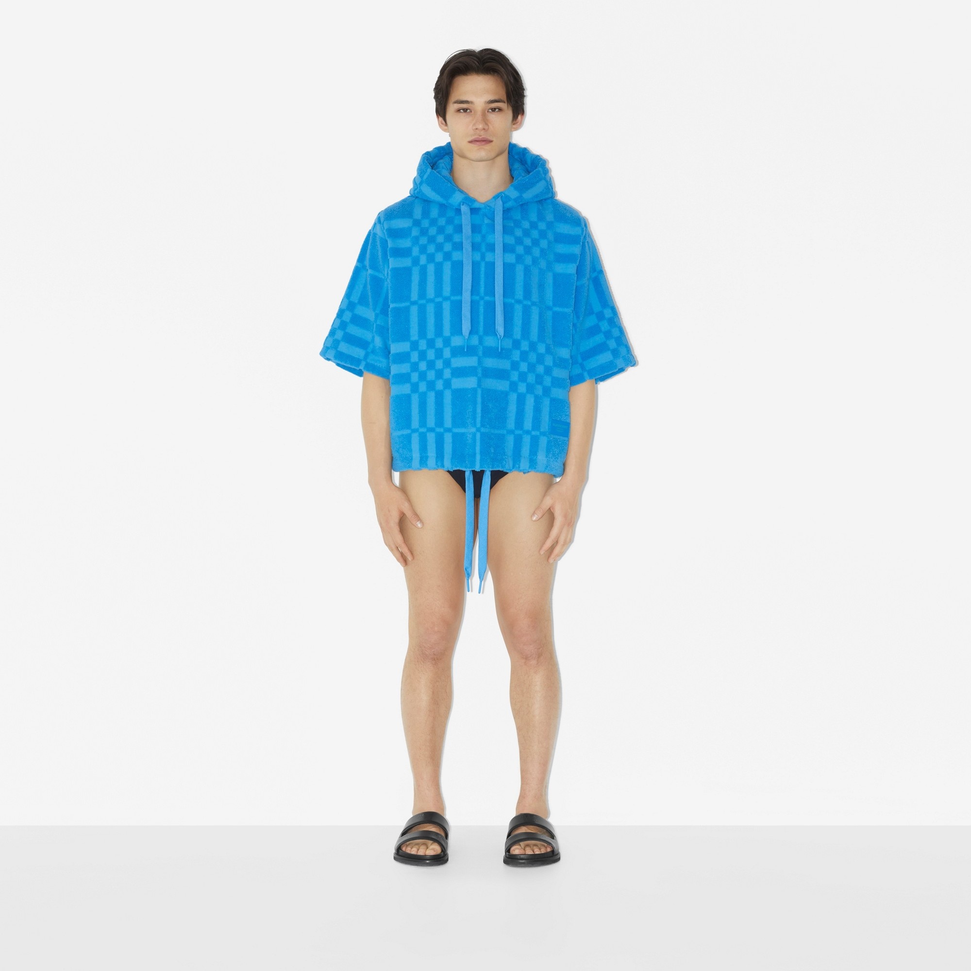 Check Cotton Hoodie - 5