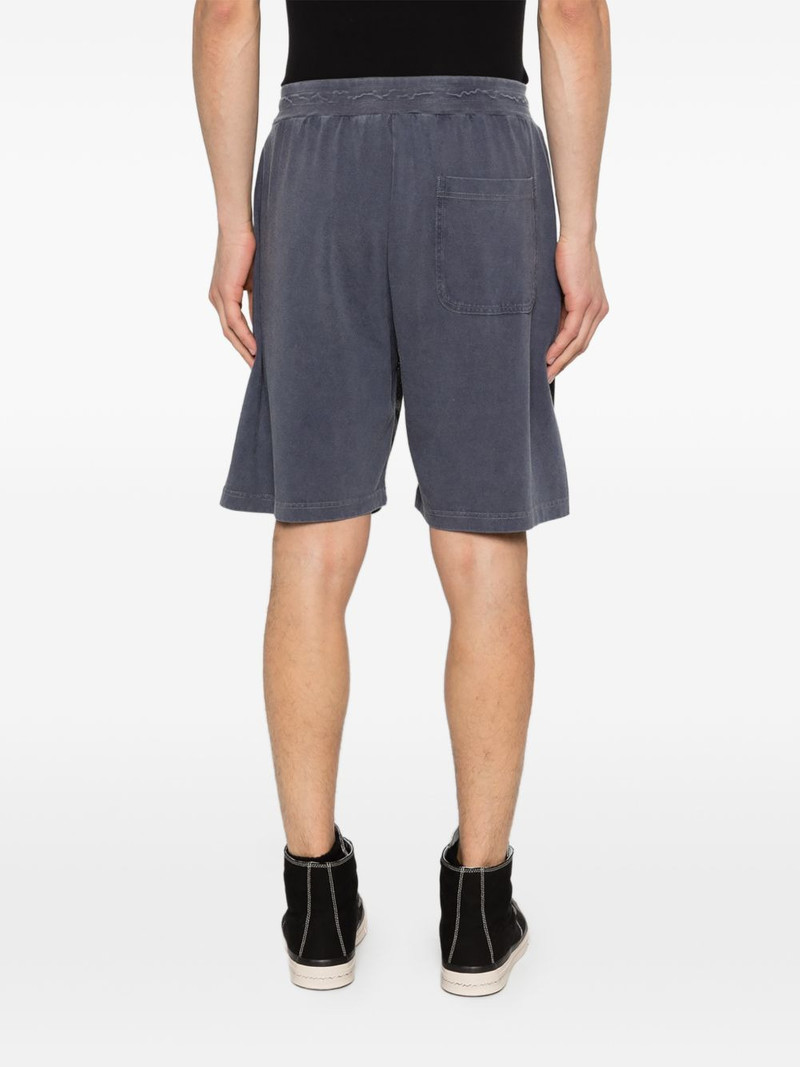 camouflage mesh track shorts 4