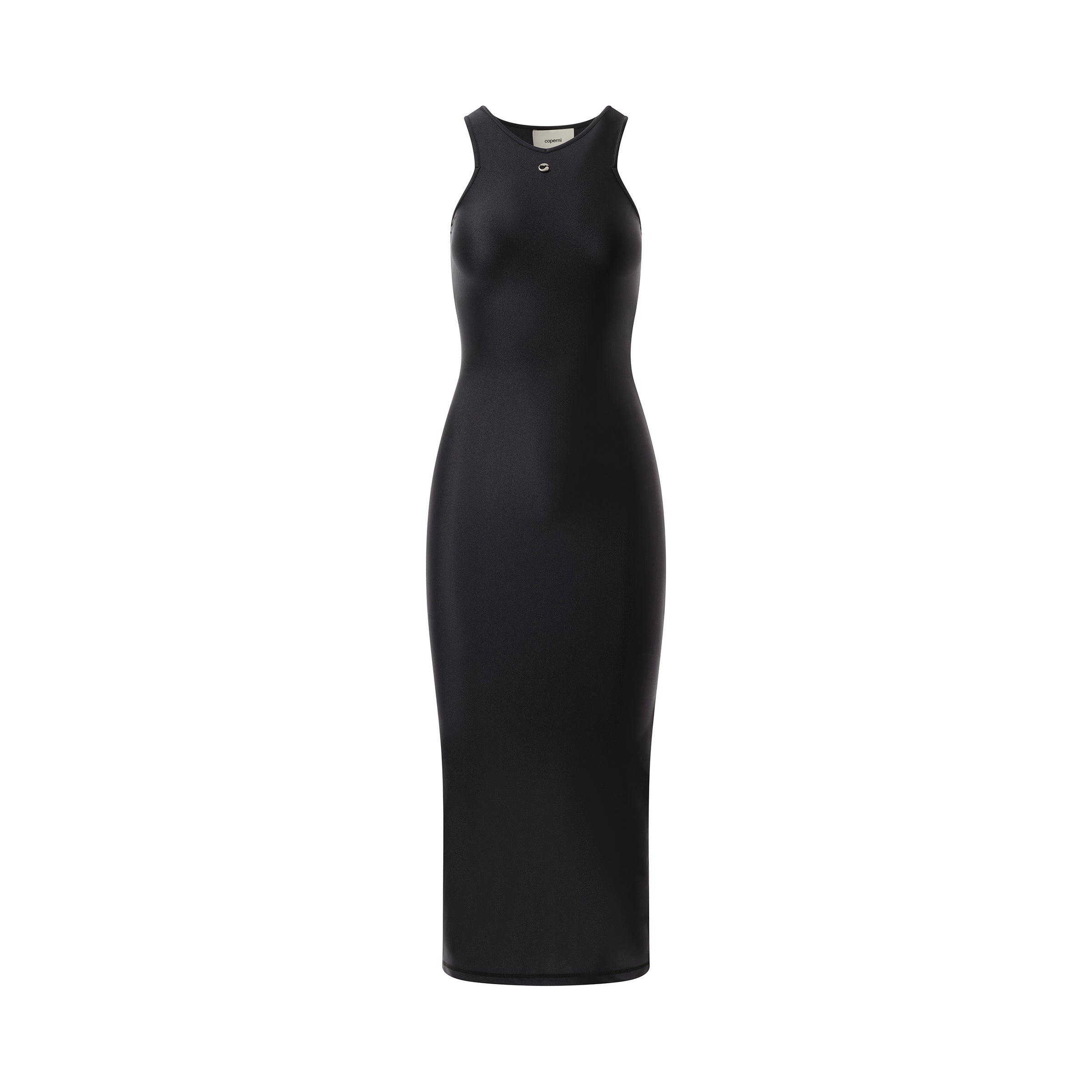 Tank Top Dress in Black - 2