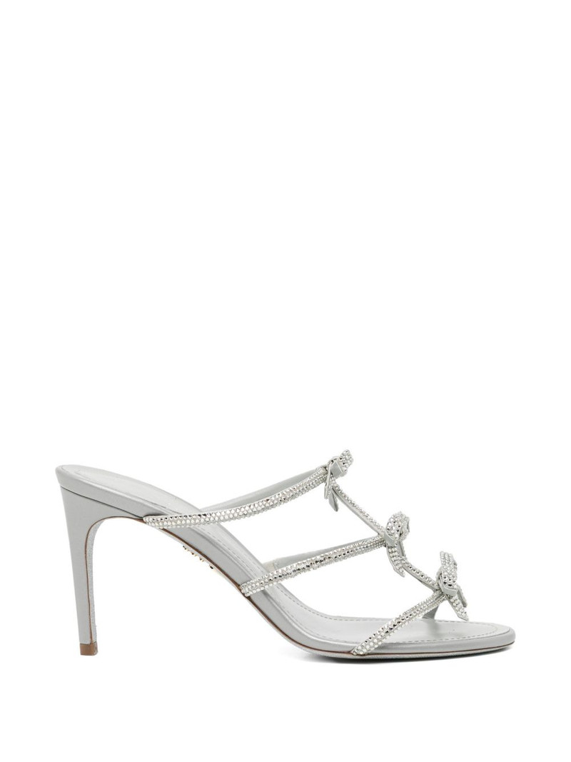 bow-embellished sandals 1