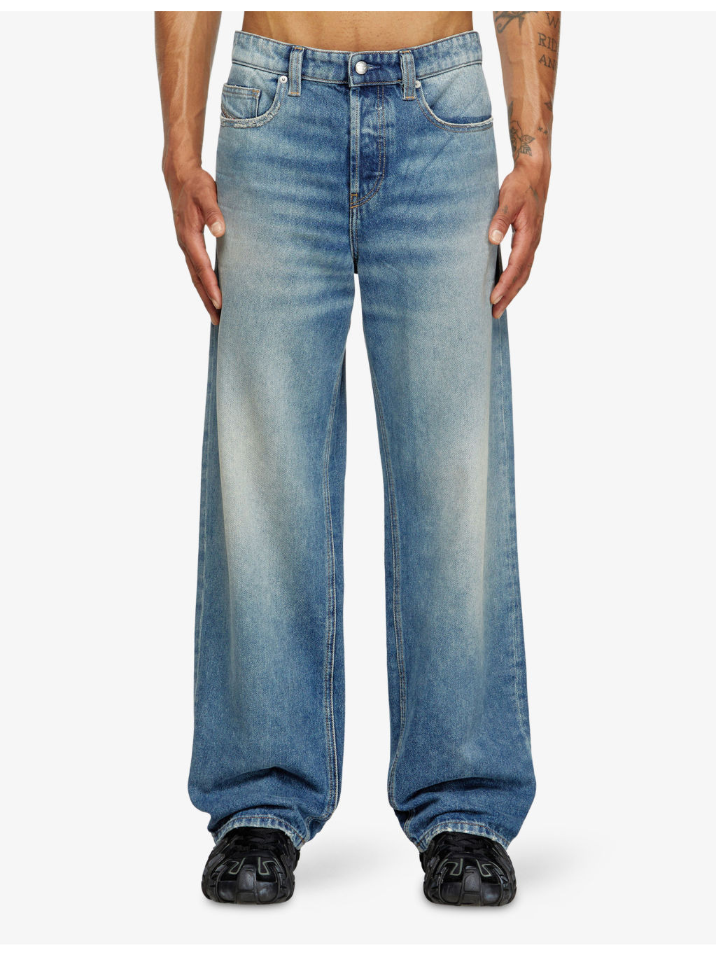 2001 D-Macro 0dbeb Relaxed Denim Jeans - 3