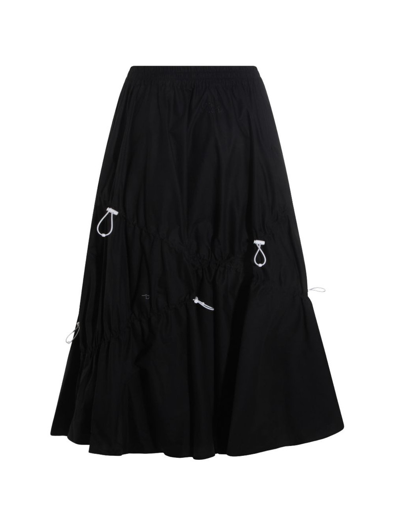 Moschino drawstring midi skirt outlook