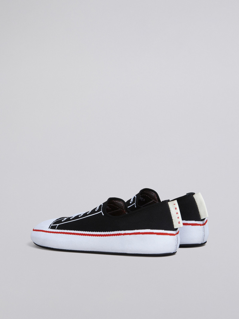 Marni TROMPE L'ŒIL JACQUARD LOW-TOP SNEAKER outlook
