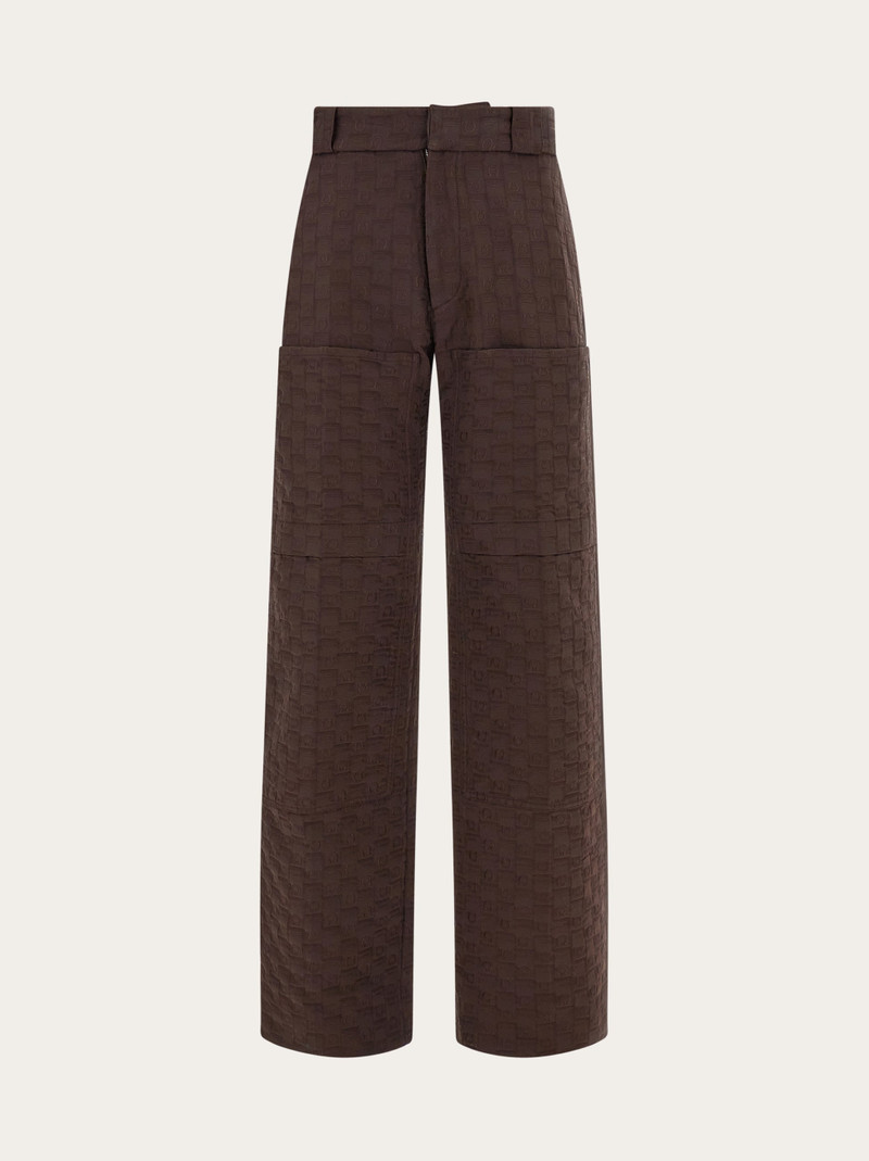 Ferragamo Monogram trouser - 1