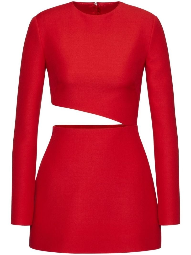 cutout minidress - 1