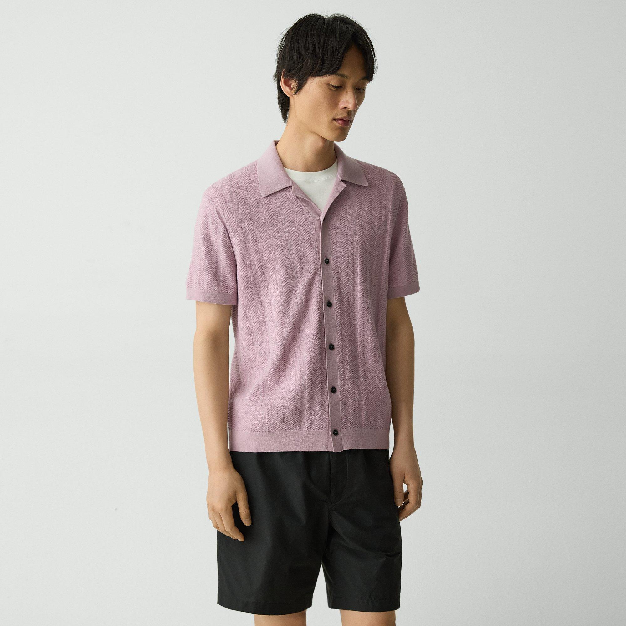 Camp Collar Shirt in Cotton Light Twist - 3