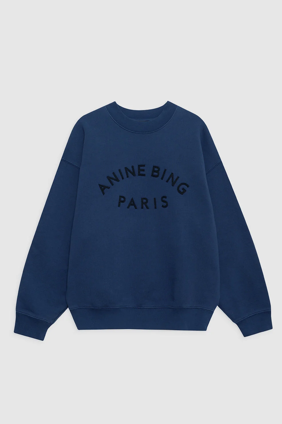 Jaci Sweatshirt Paris - Washed Navy - 1