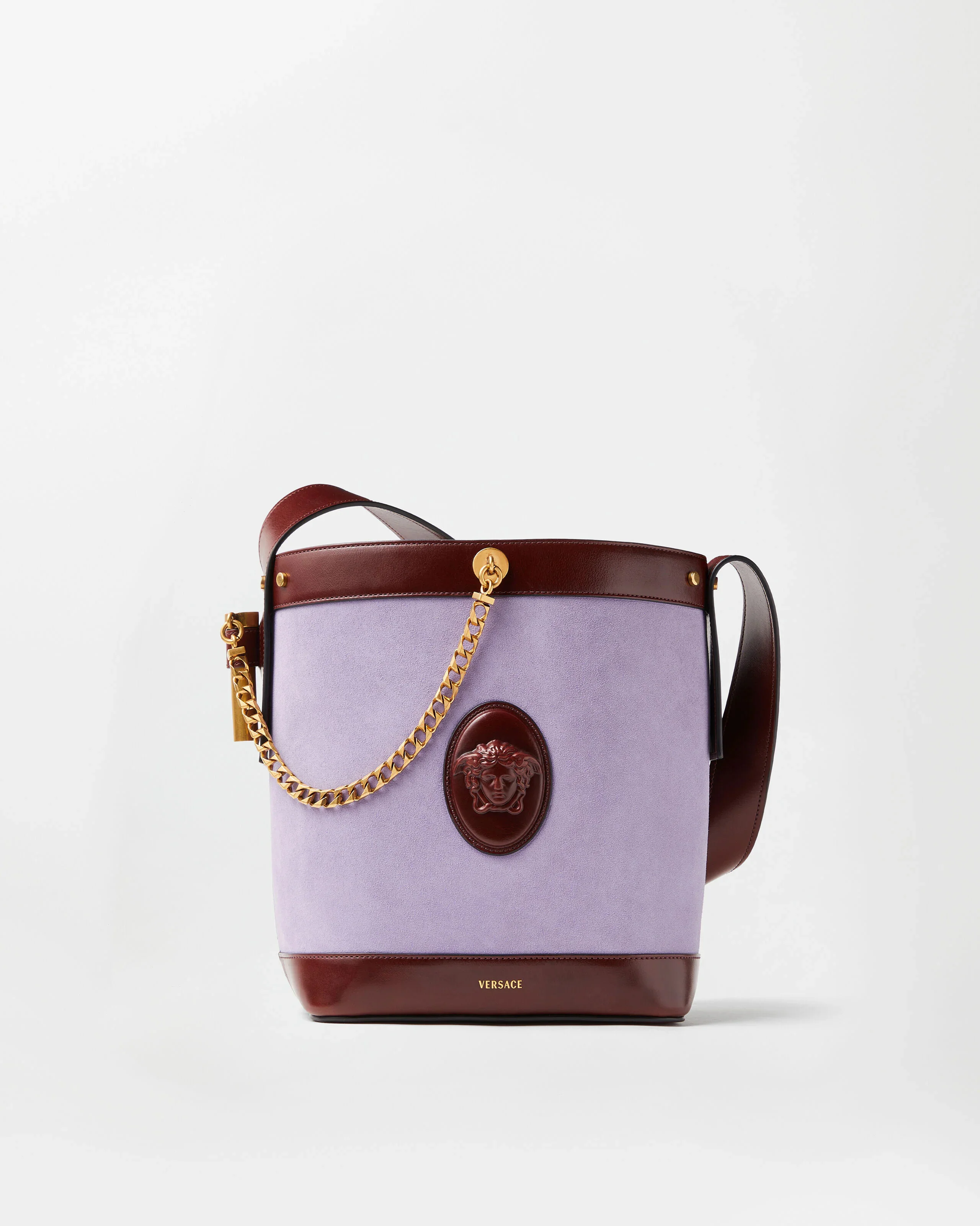 Pivot Small Suede Bucket Bag - 1