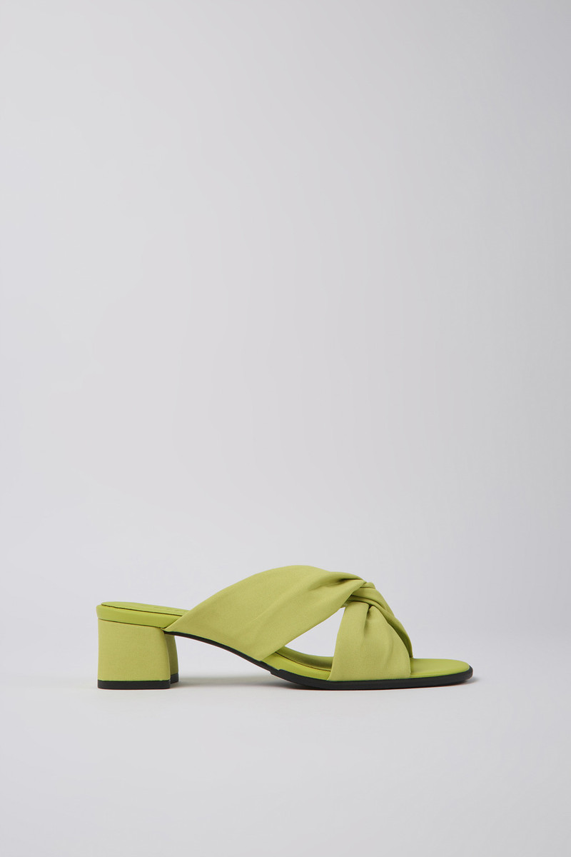 Katie Green textile sandals for women 1