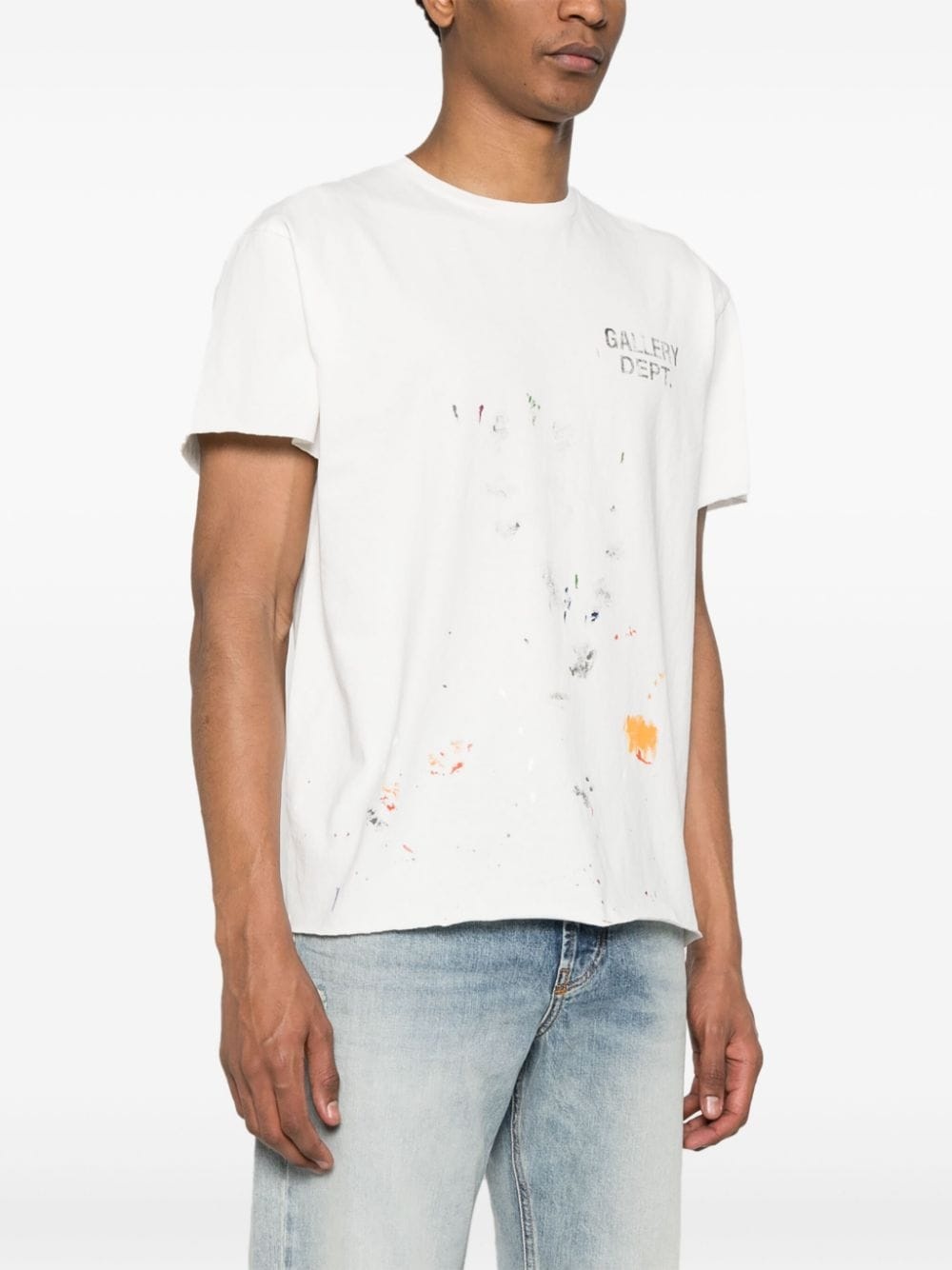 Boardwalk paint-splatter T-shirt - 3
