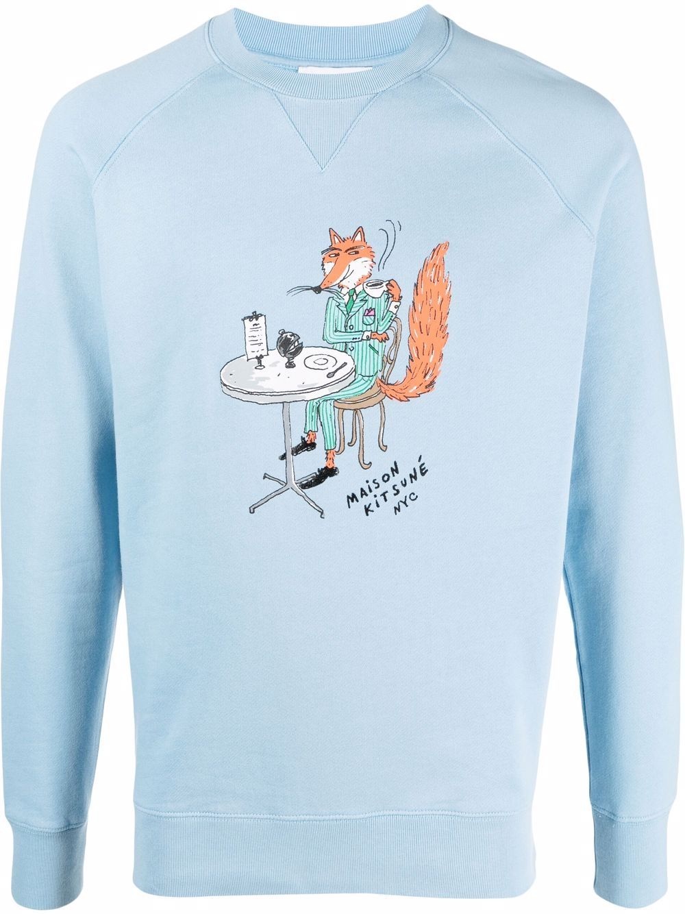 Oly Coffee Fox Classic Sweatshirt - 1