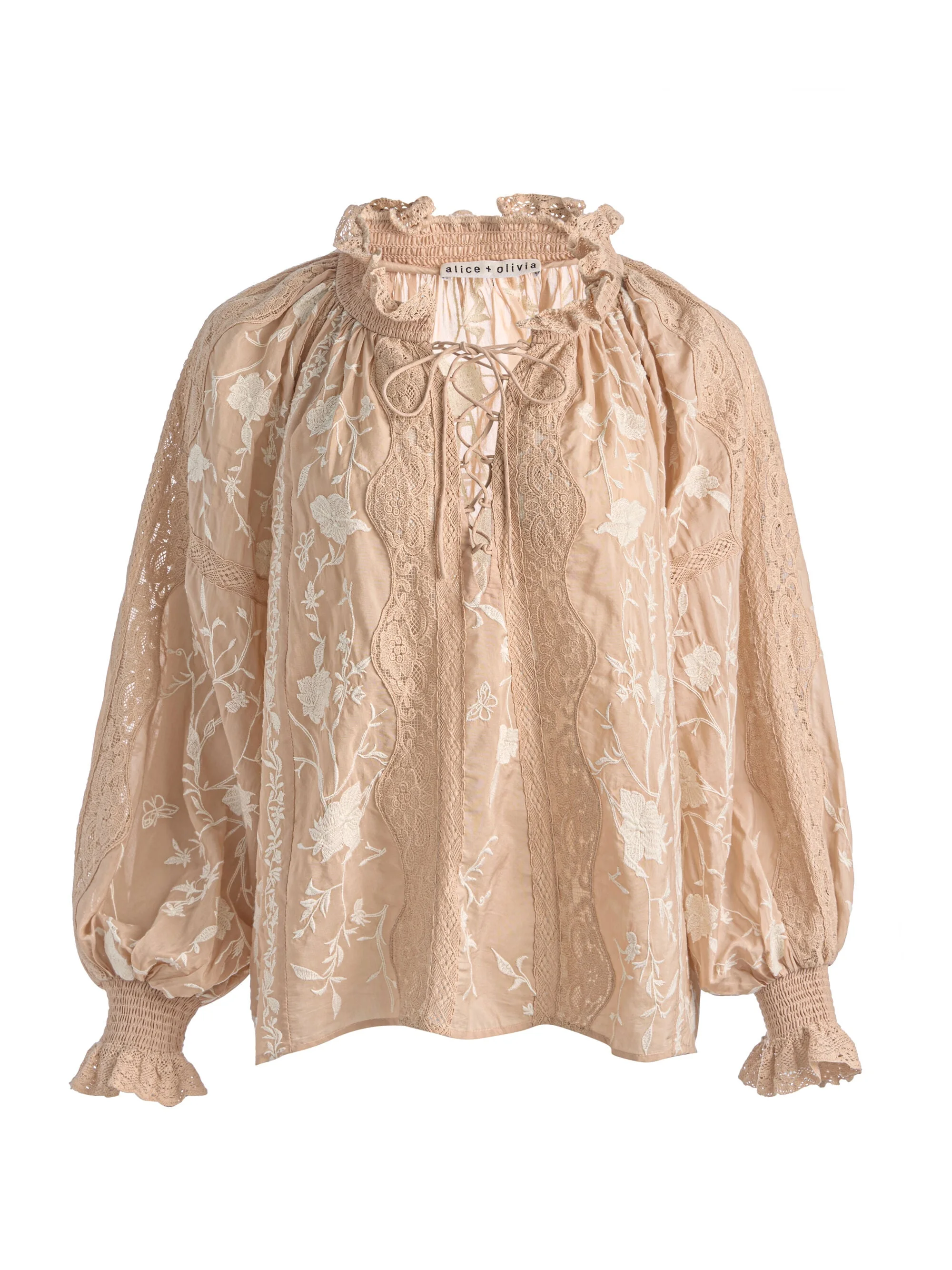 NORAH EMBROIDERED BLOUSE - 1