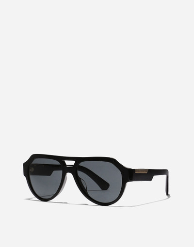 Dolce & Gabbana Mirror Logo Sunglasses outlook