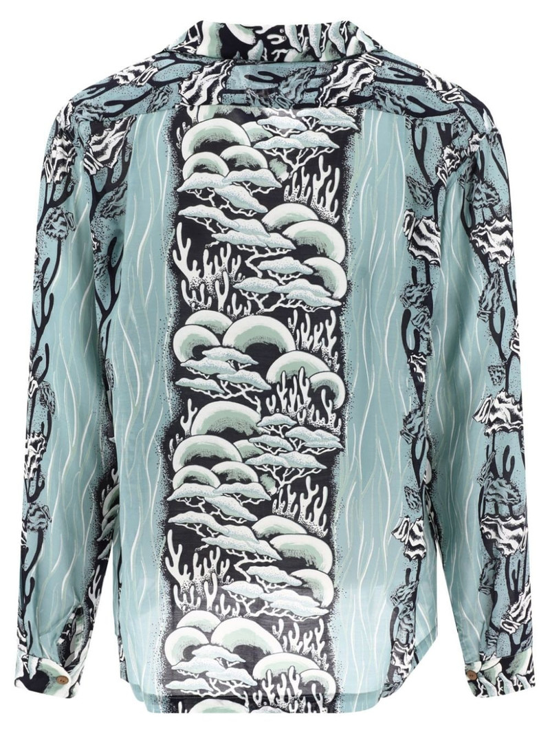 Kapital Souffle printed shirt outlook