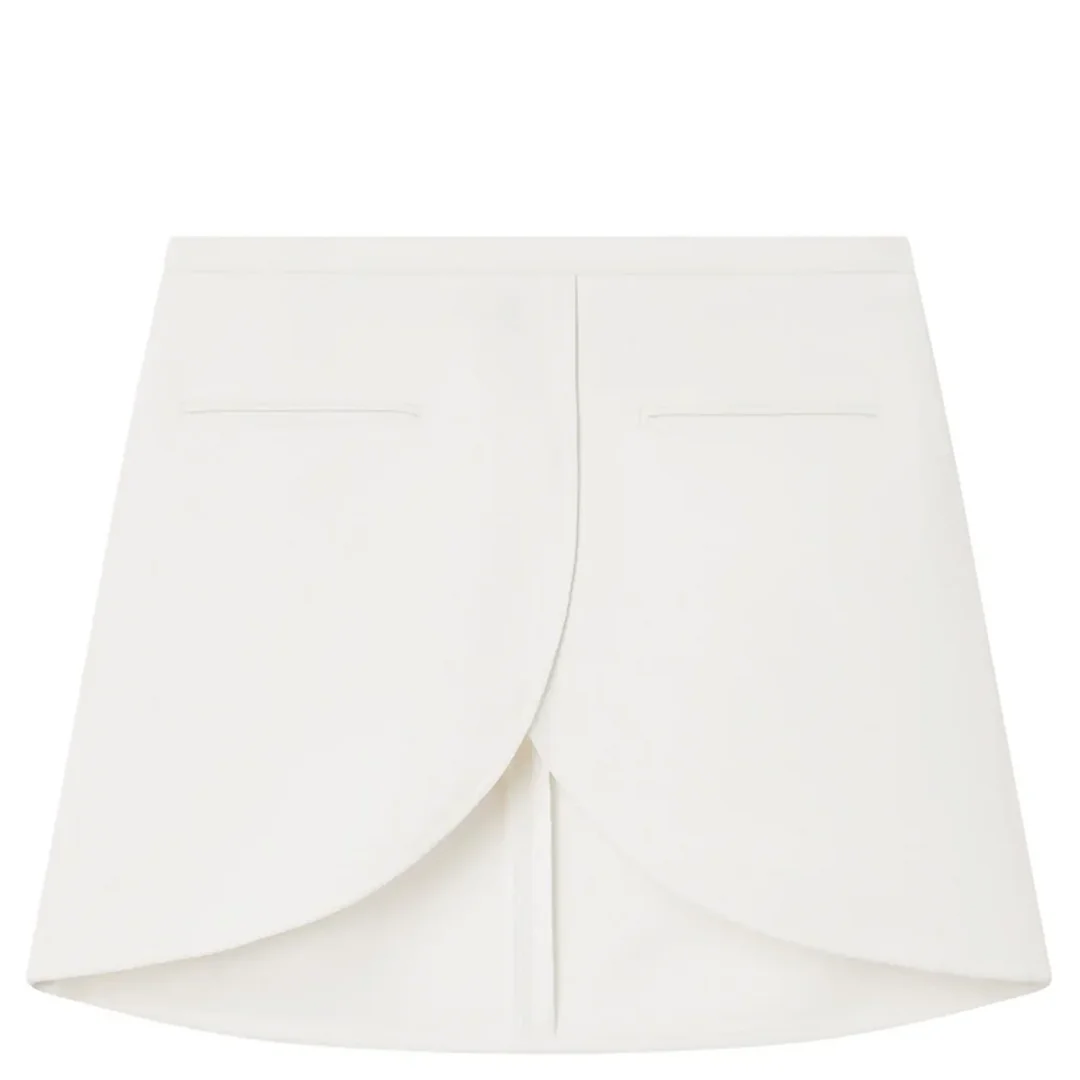 Ellipse Twill Mini Skirt - 1