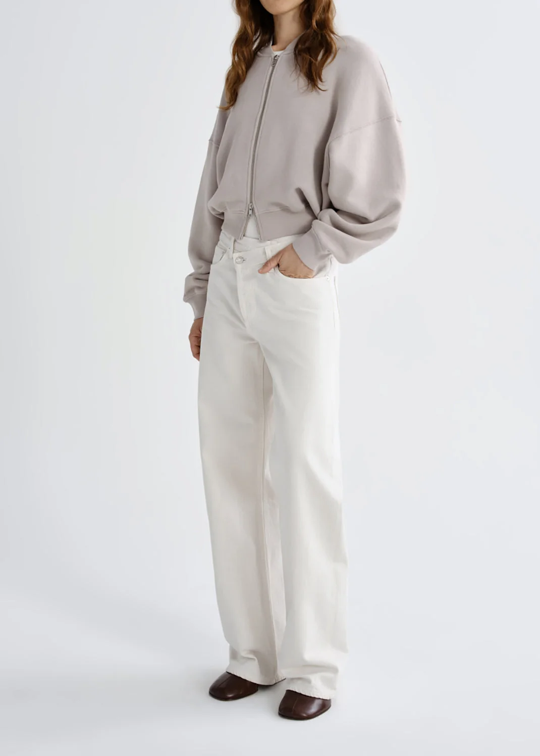 TESS SWEATSHIRT IN QUARTZ - 1
