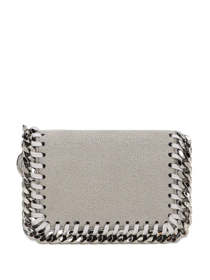 small Falabella flap chain wallet 1