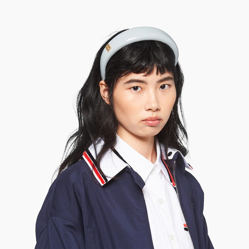 Miu Miu Patent leather headband outlook