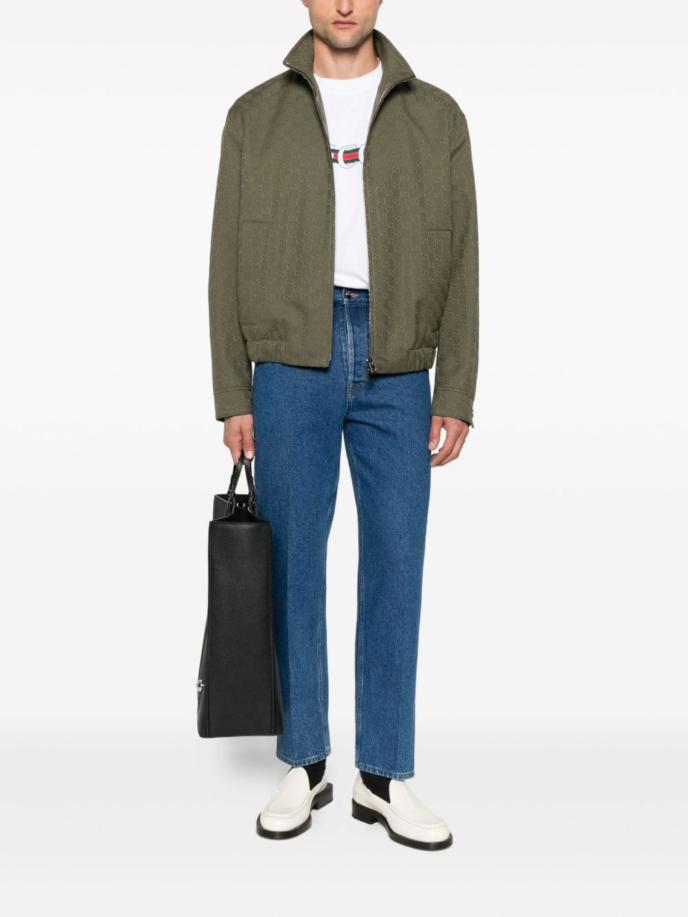 Slim fit denim cotton jeans - 3