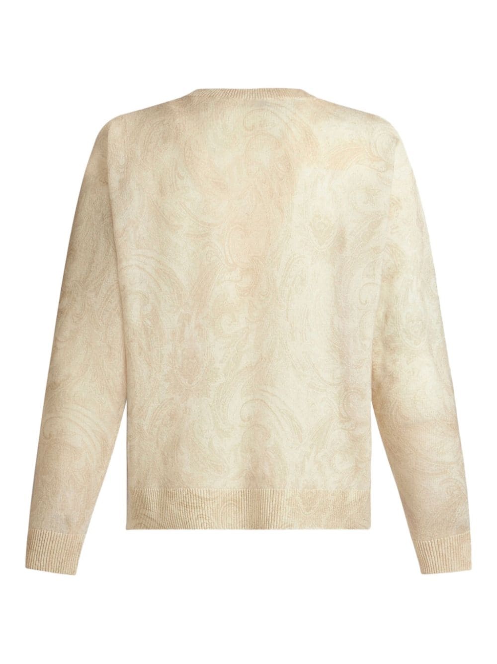 paisley intarsia-knit jumper - 6