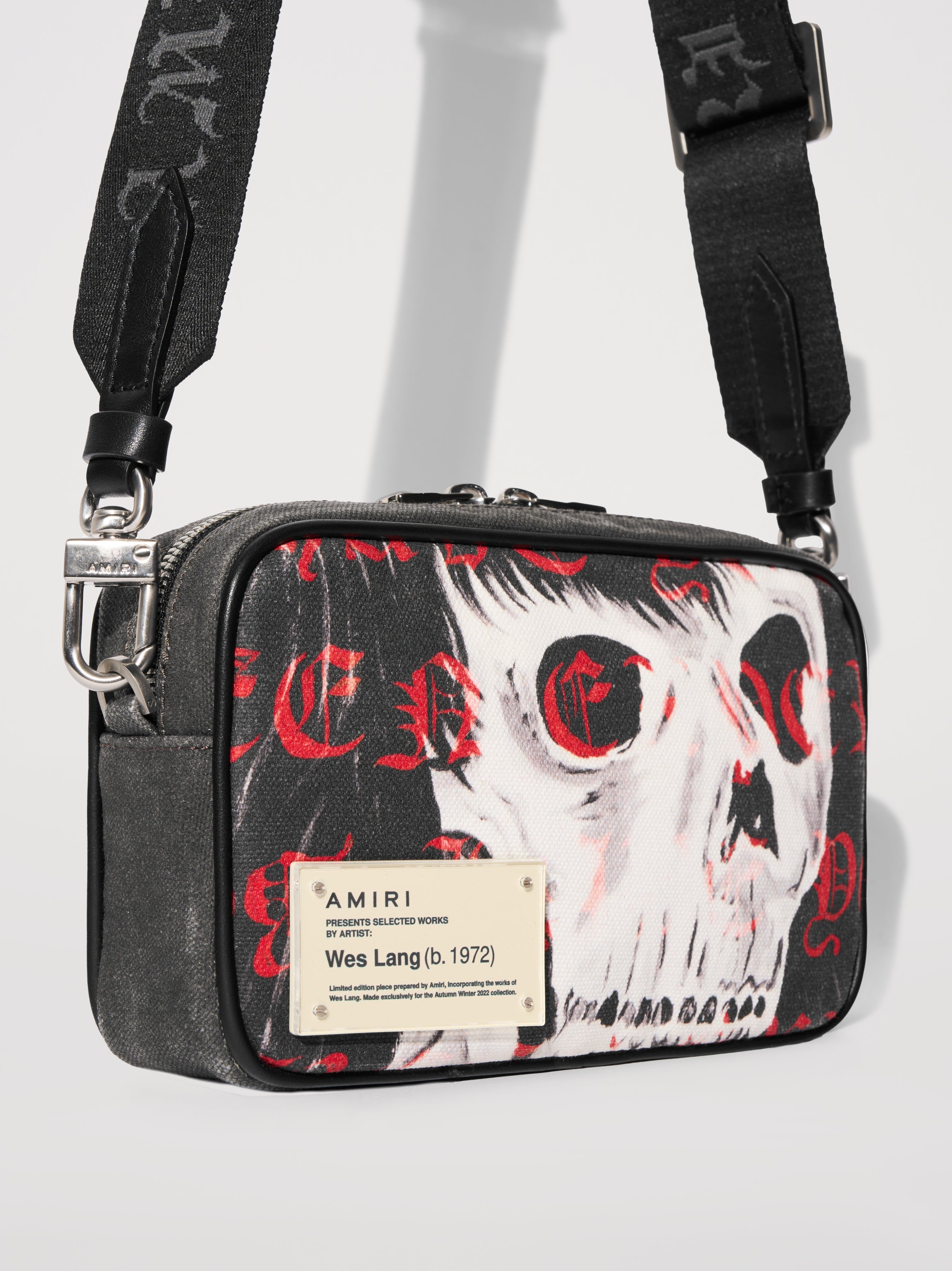 WES LANG SKULL CAMERA BAG - 3