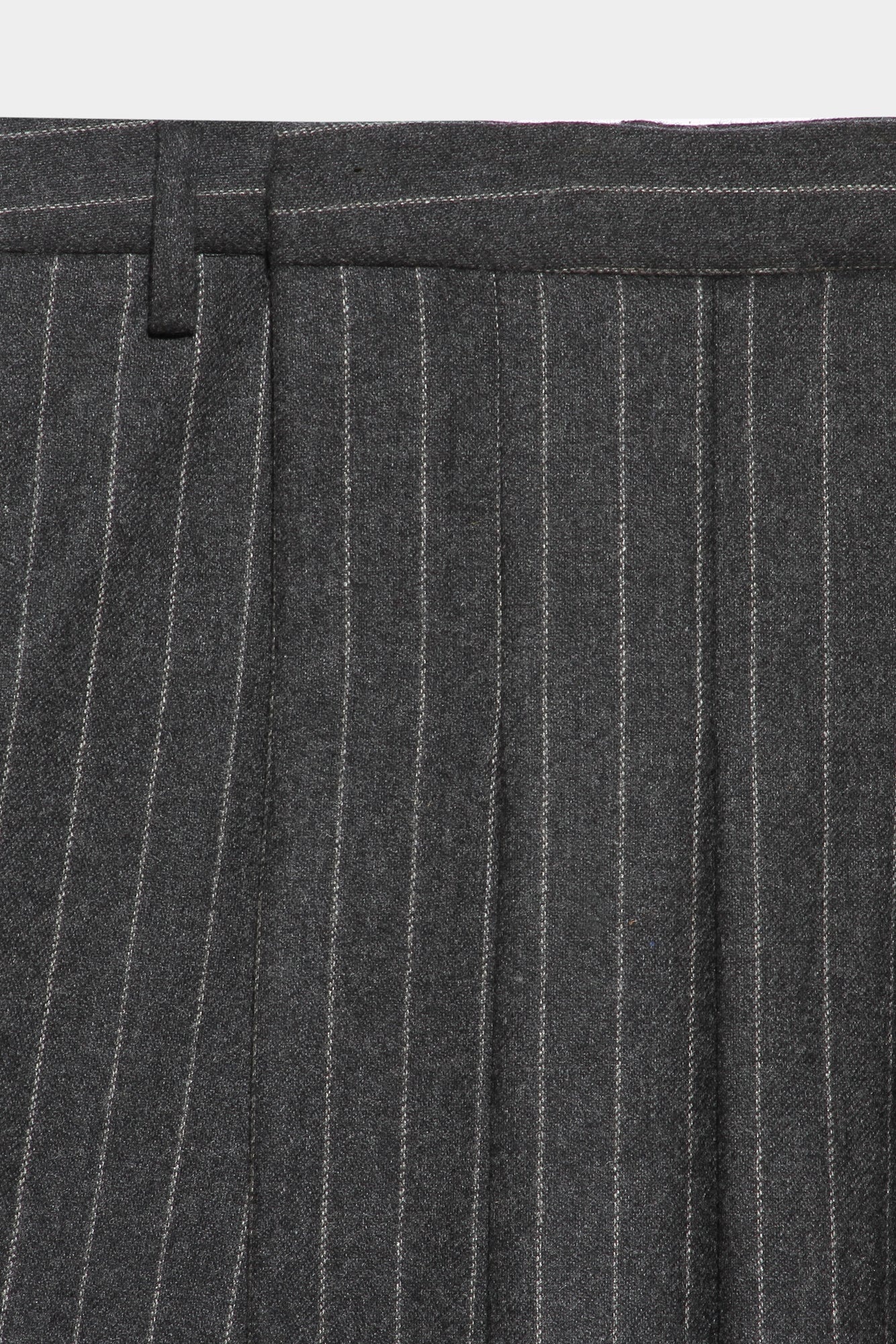 KILTED TROUSER - GREY PINSTRIPE - 7