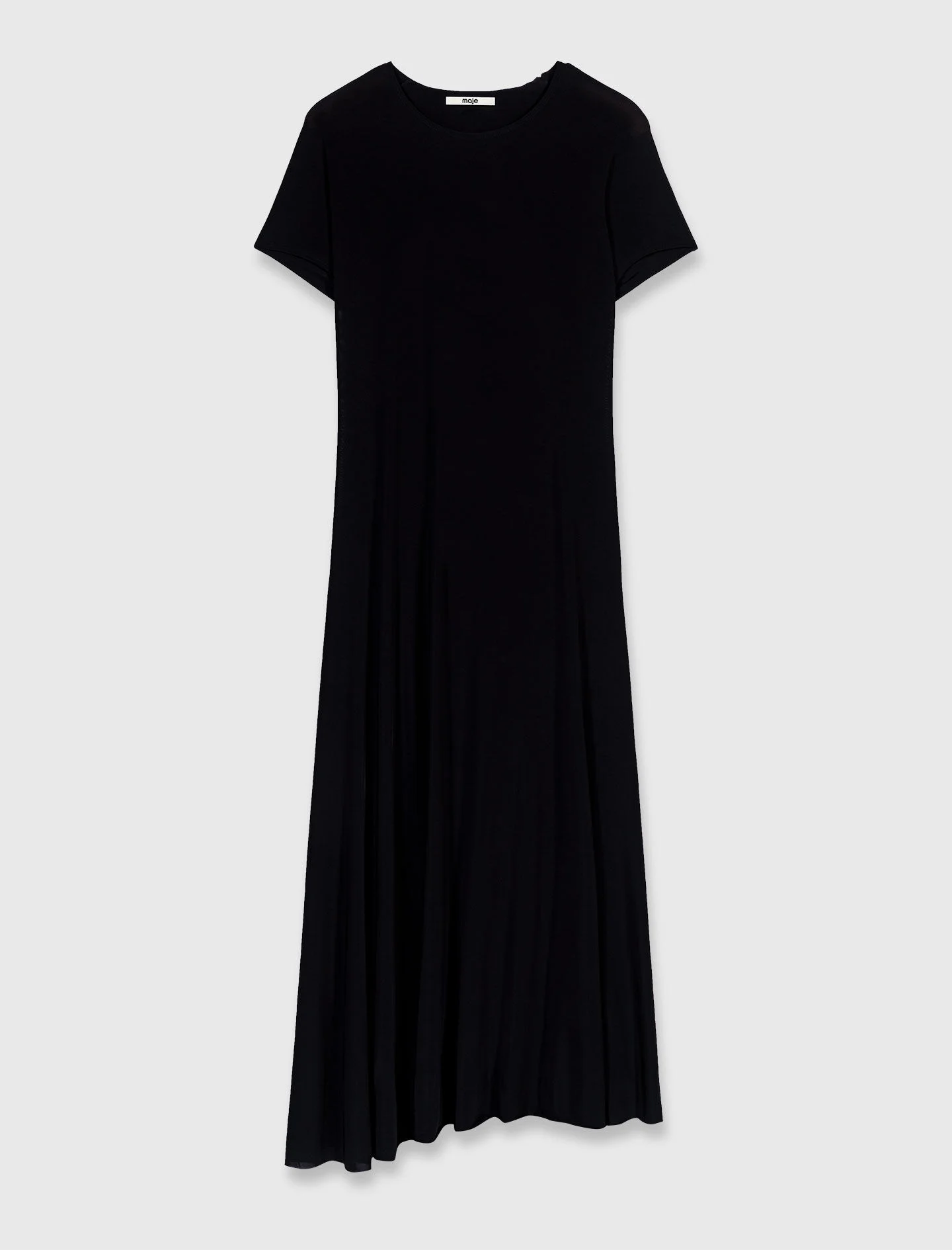 Cowl-back maxi dress - 1