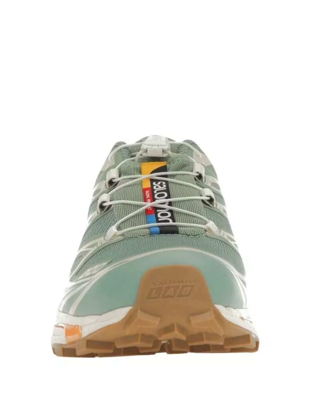 XT-6 "Granite Green/Blazing Orange" sneakers - 2