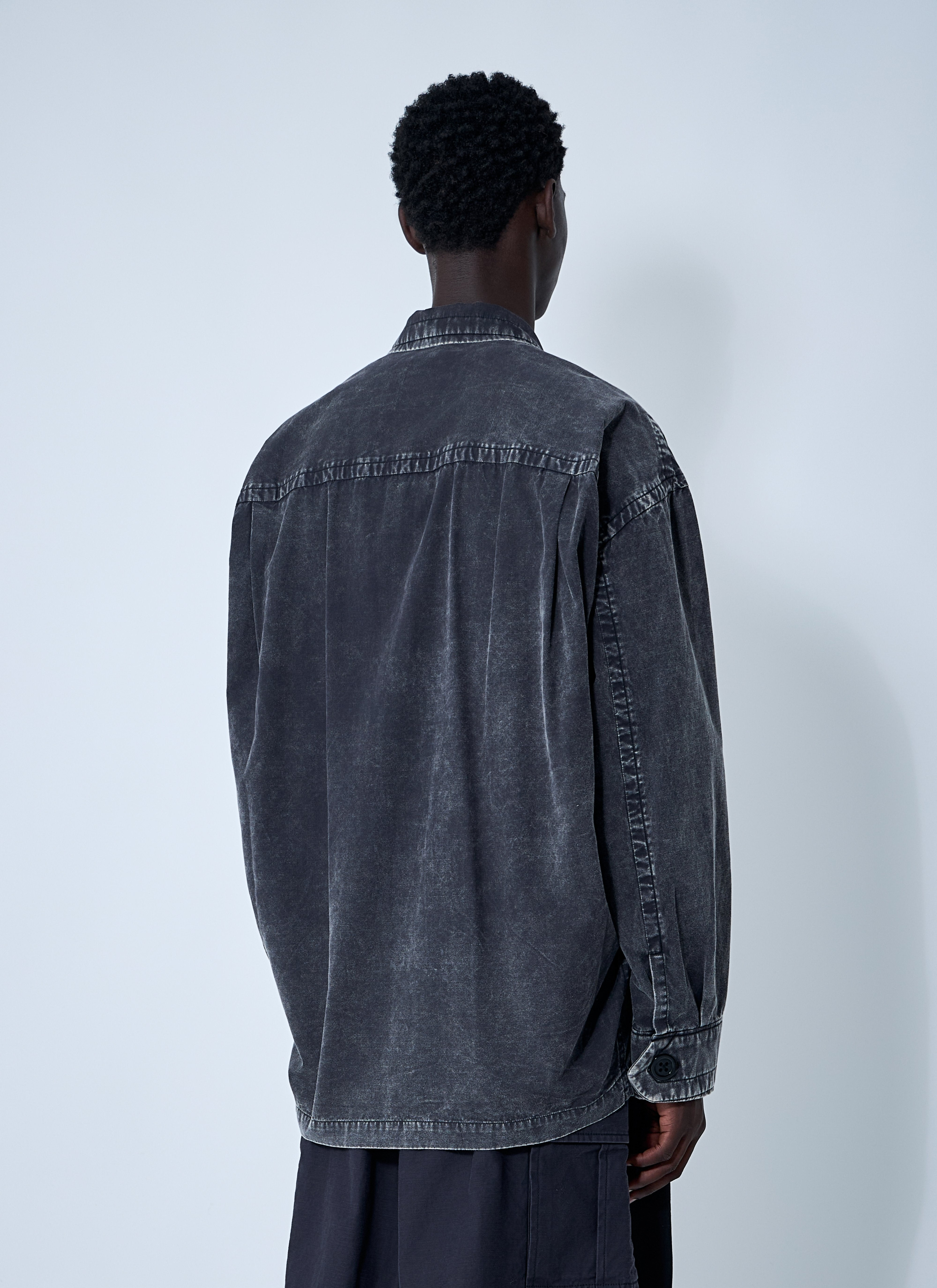 Maison Mihara Yasuhiro Men Ameteur Sewn Miltary Shirt - 4