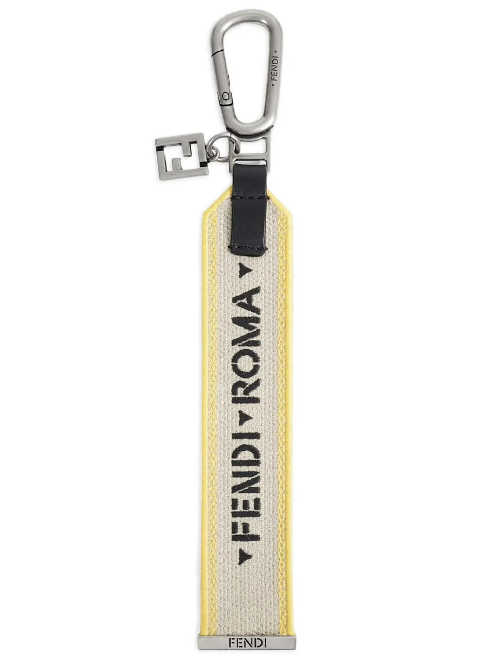 Fendi 1925 multicolor fabric keychain - 1