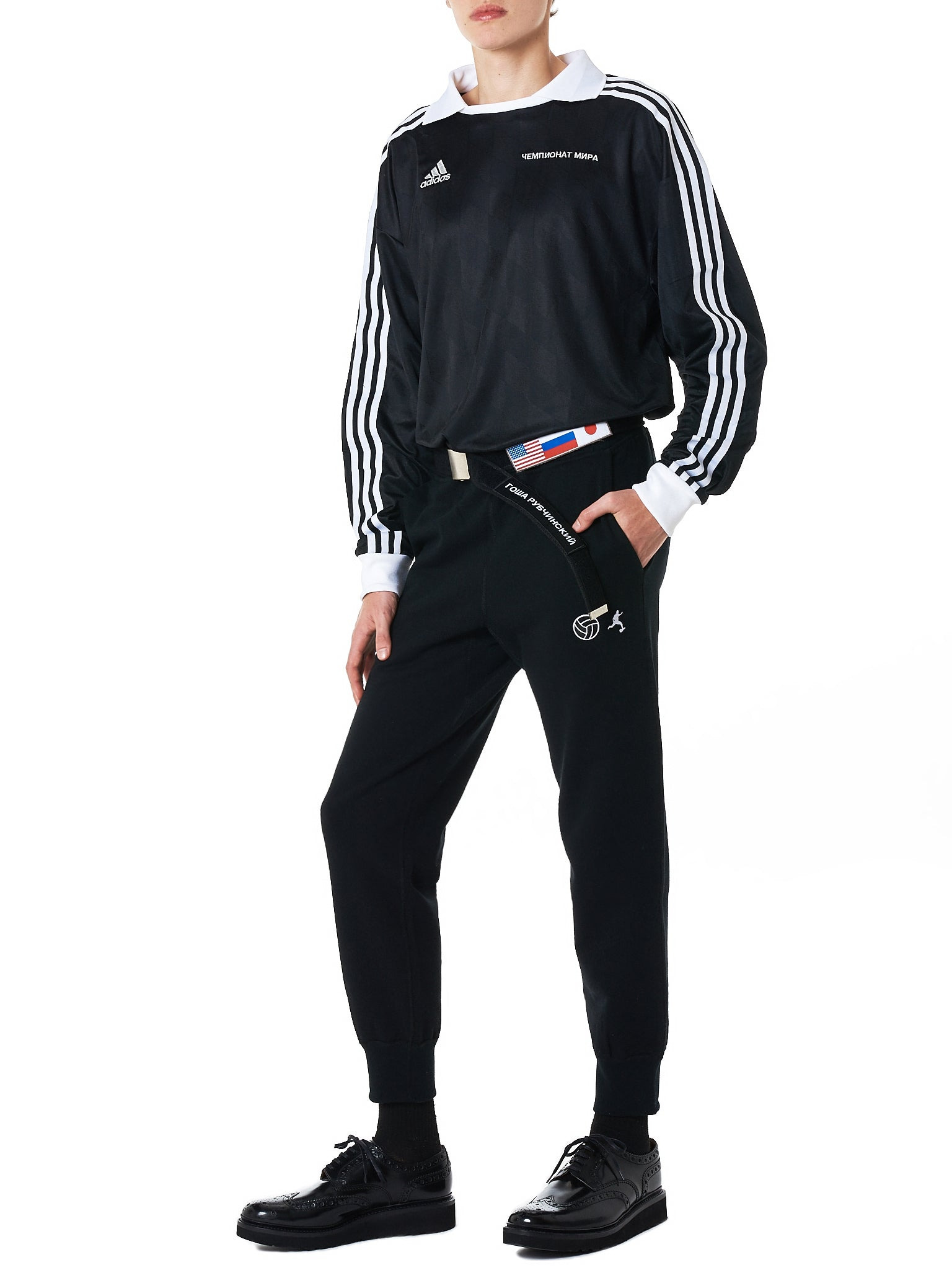 Embroidered Patch Jogger - 7