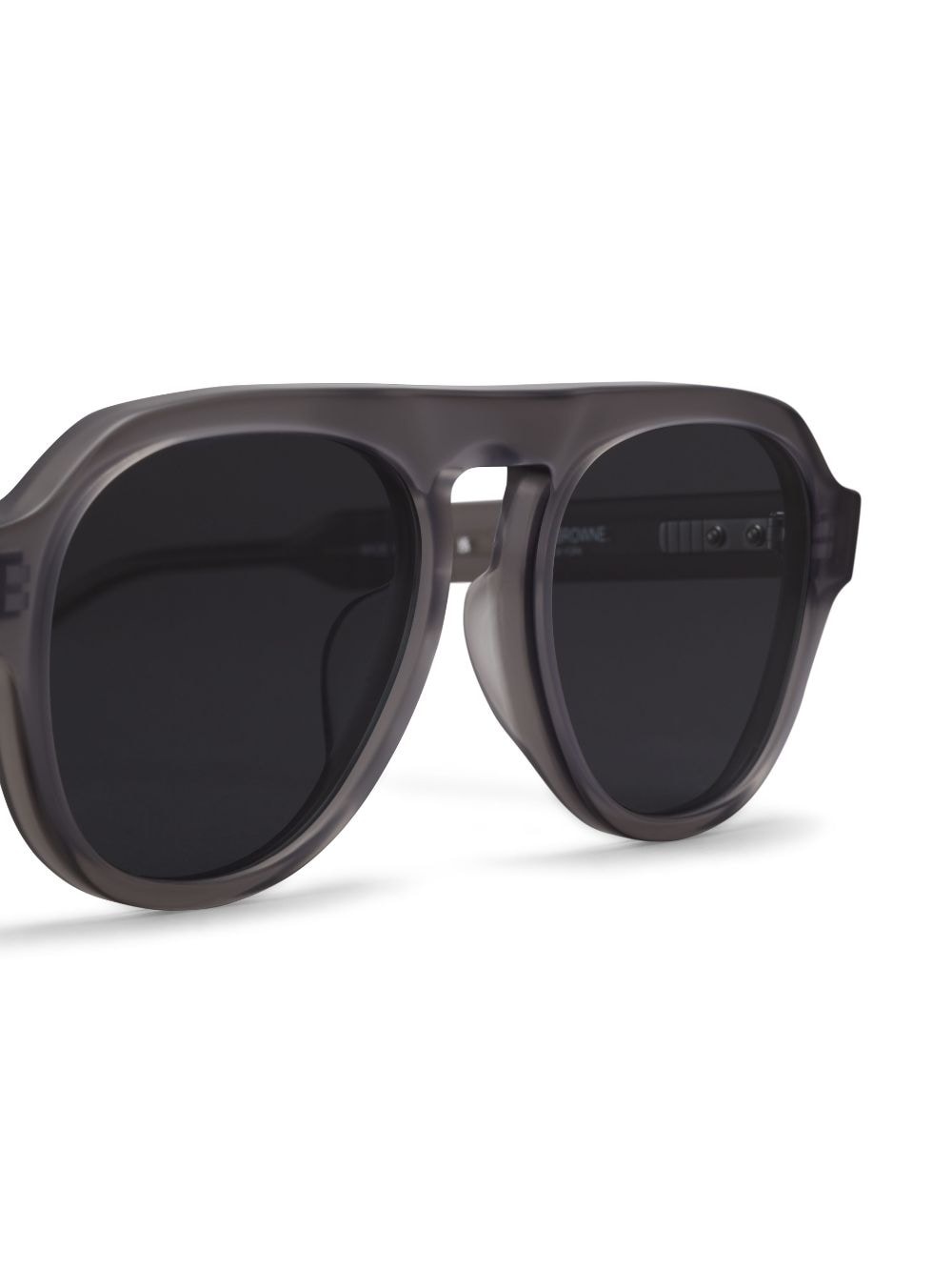 pilot-frame tinted sunglasses - 3