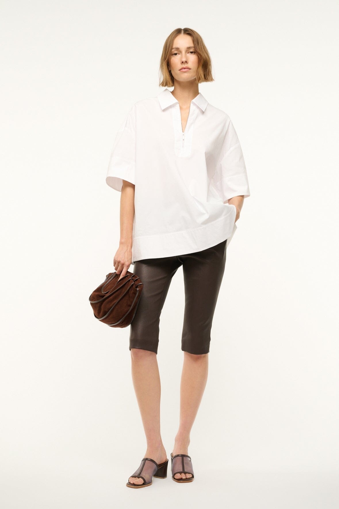 STAUD YVETTE TOP WHITE - 7