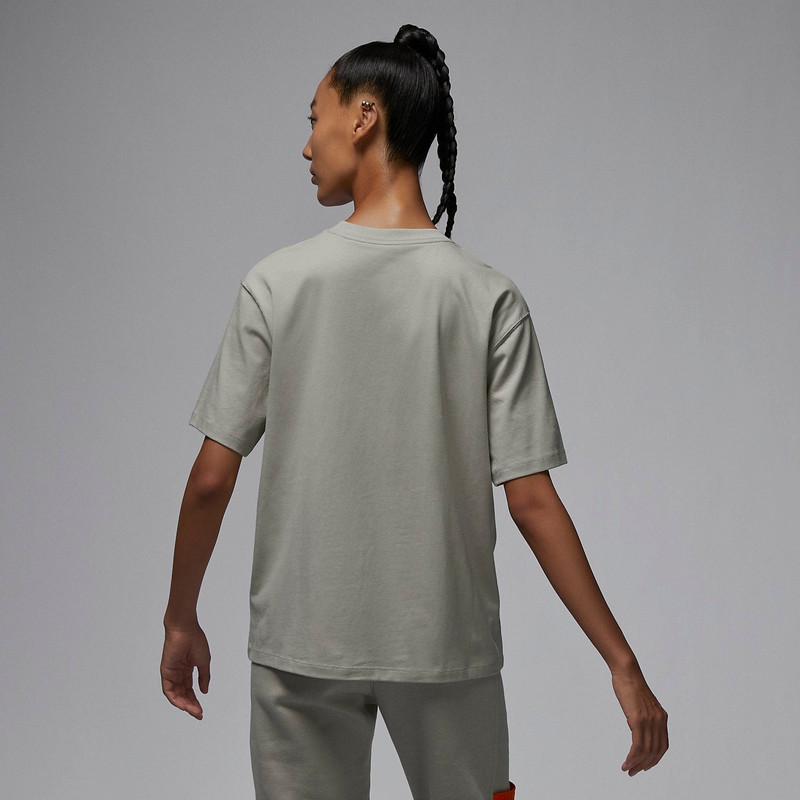 Jordan (WMNS) Air Jordan x PSG Paris T-Shirt 'Grey' DZ3261-230 outlook