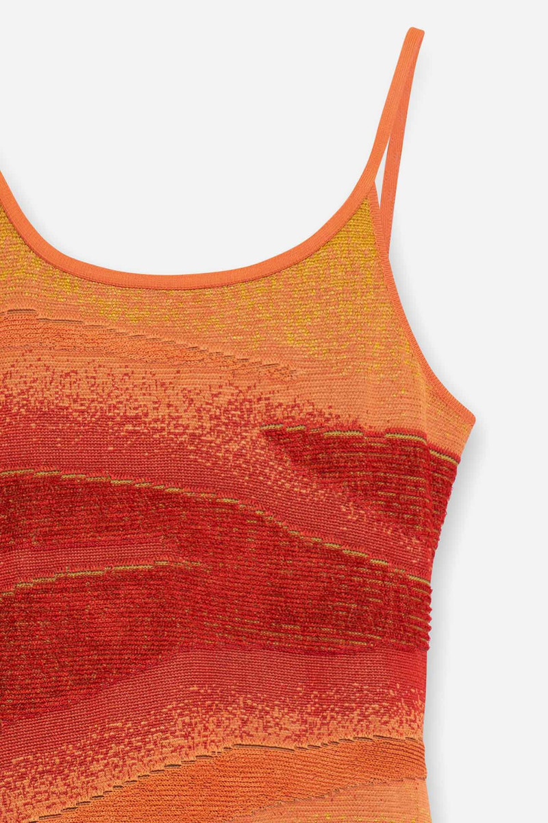 FINE GAUGE FLARE DRESS 5