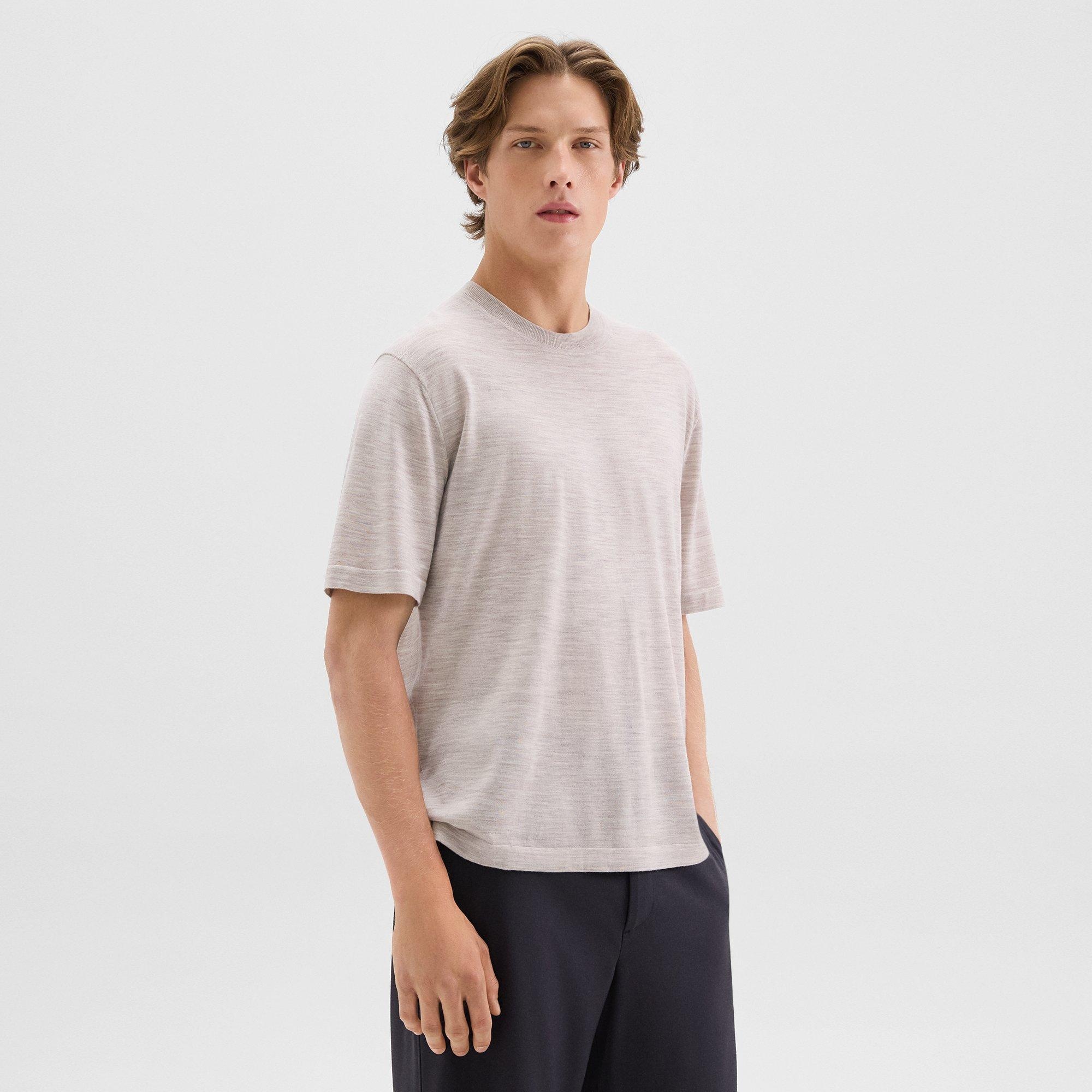 Relaxed Tee in Regal Wool - 3