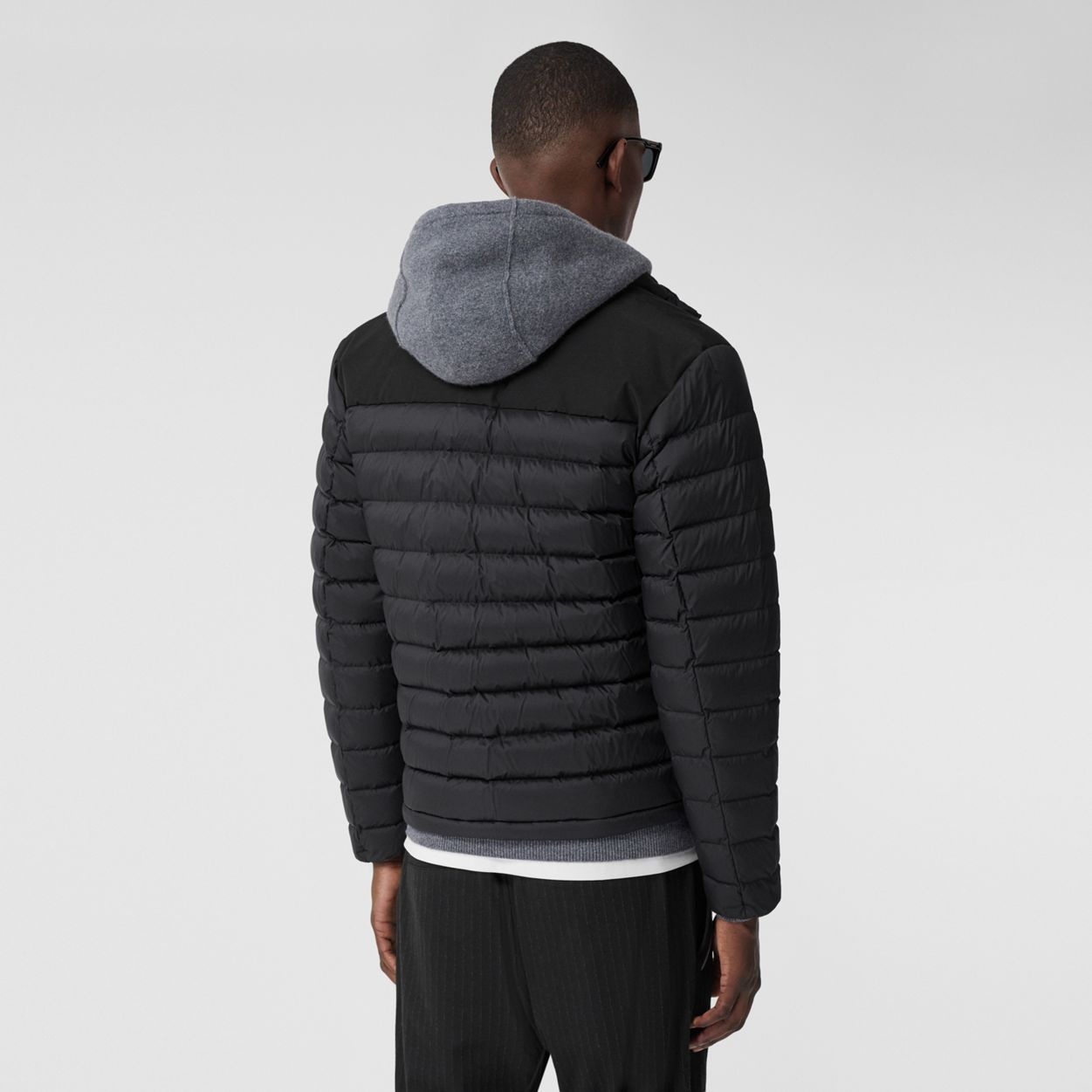 Logo Appliqué Lightweight Puffer Jacket - 4