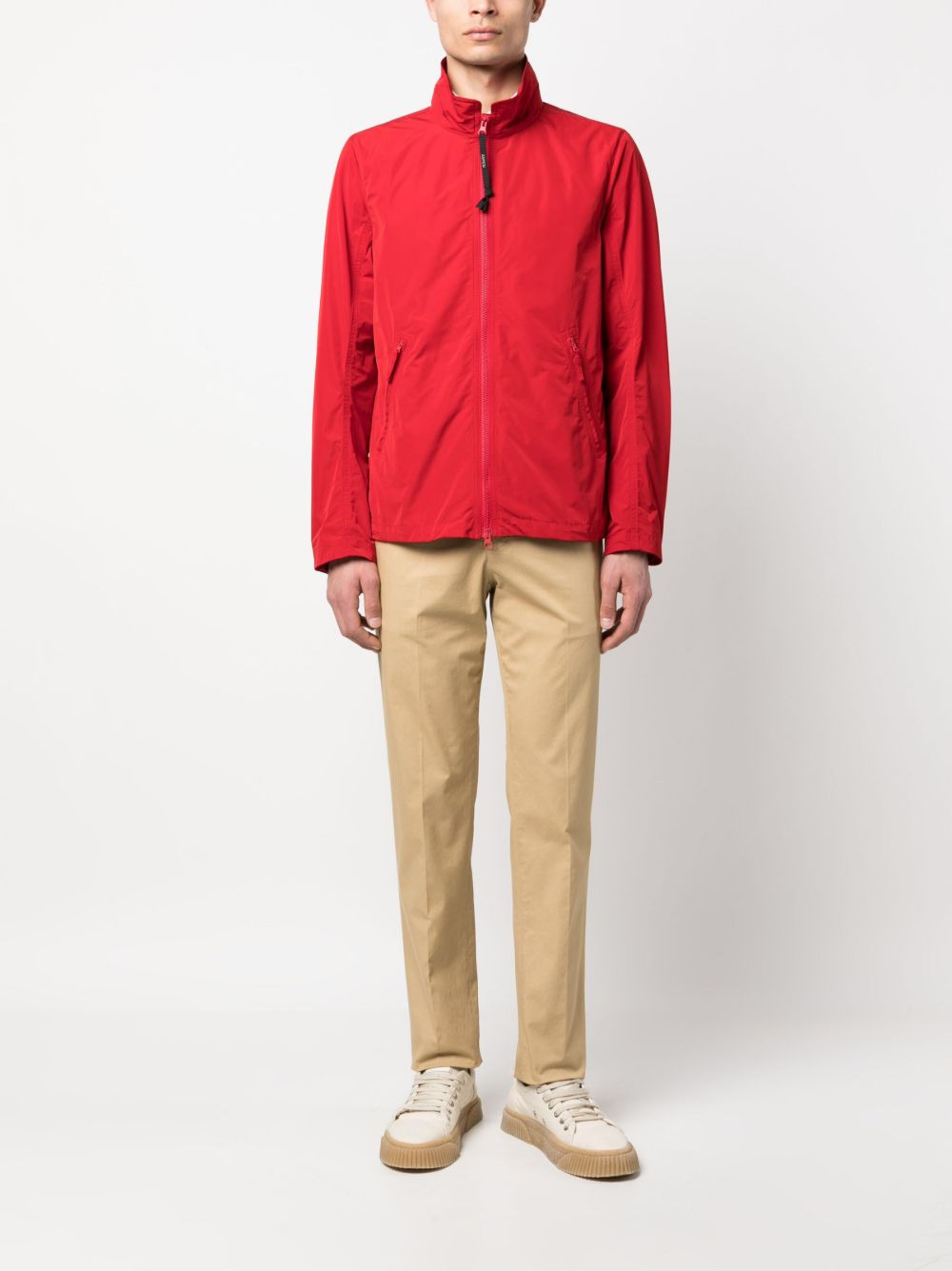 high-neck zip-up jacket - 2