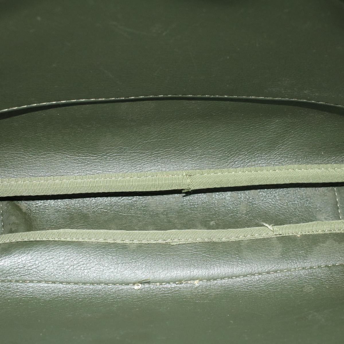 Burberry Shoulder Bag Canvas Khaki - 11