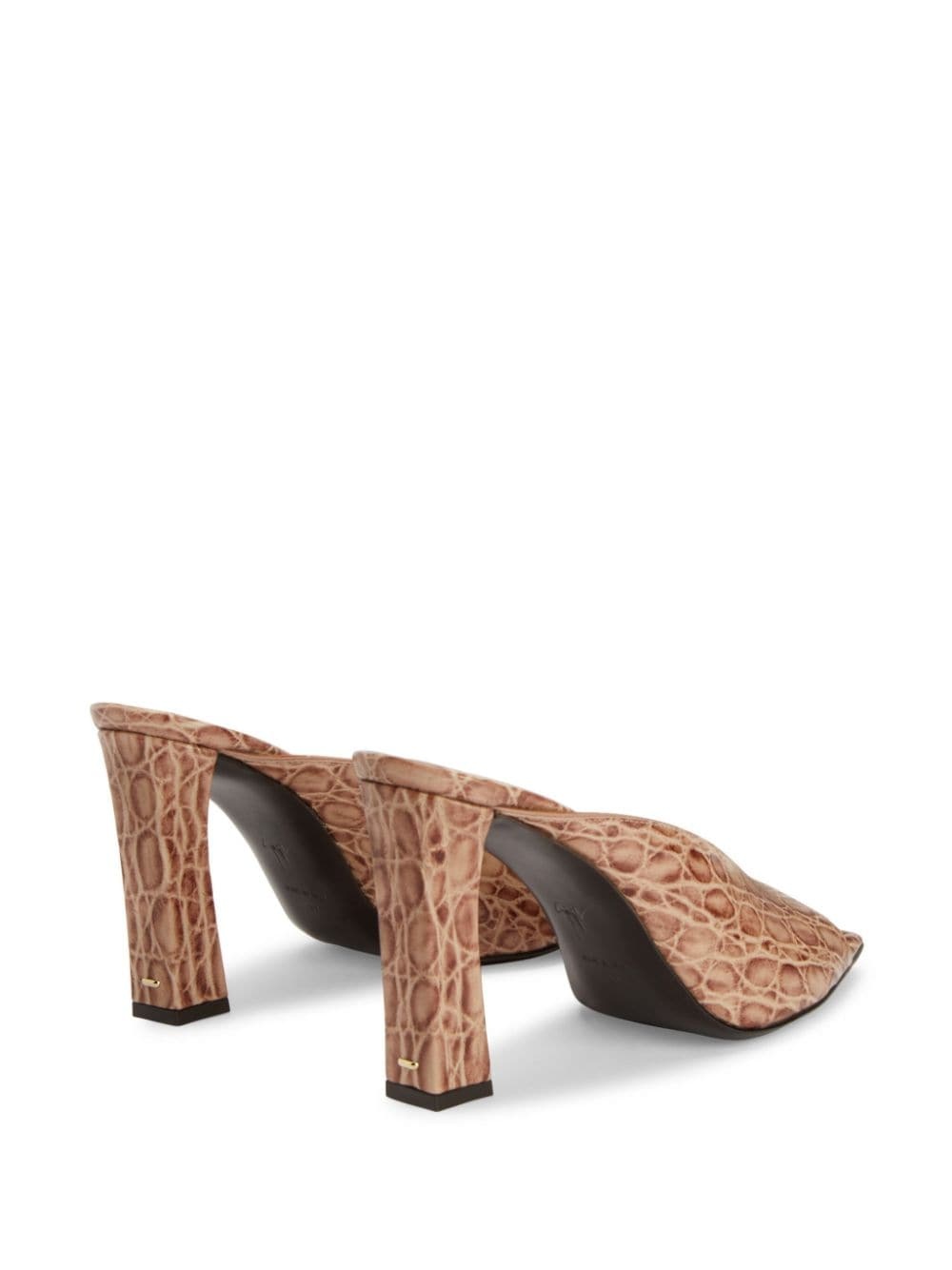 Mya 90mm leather mules - 3