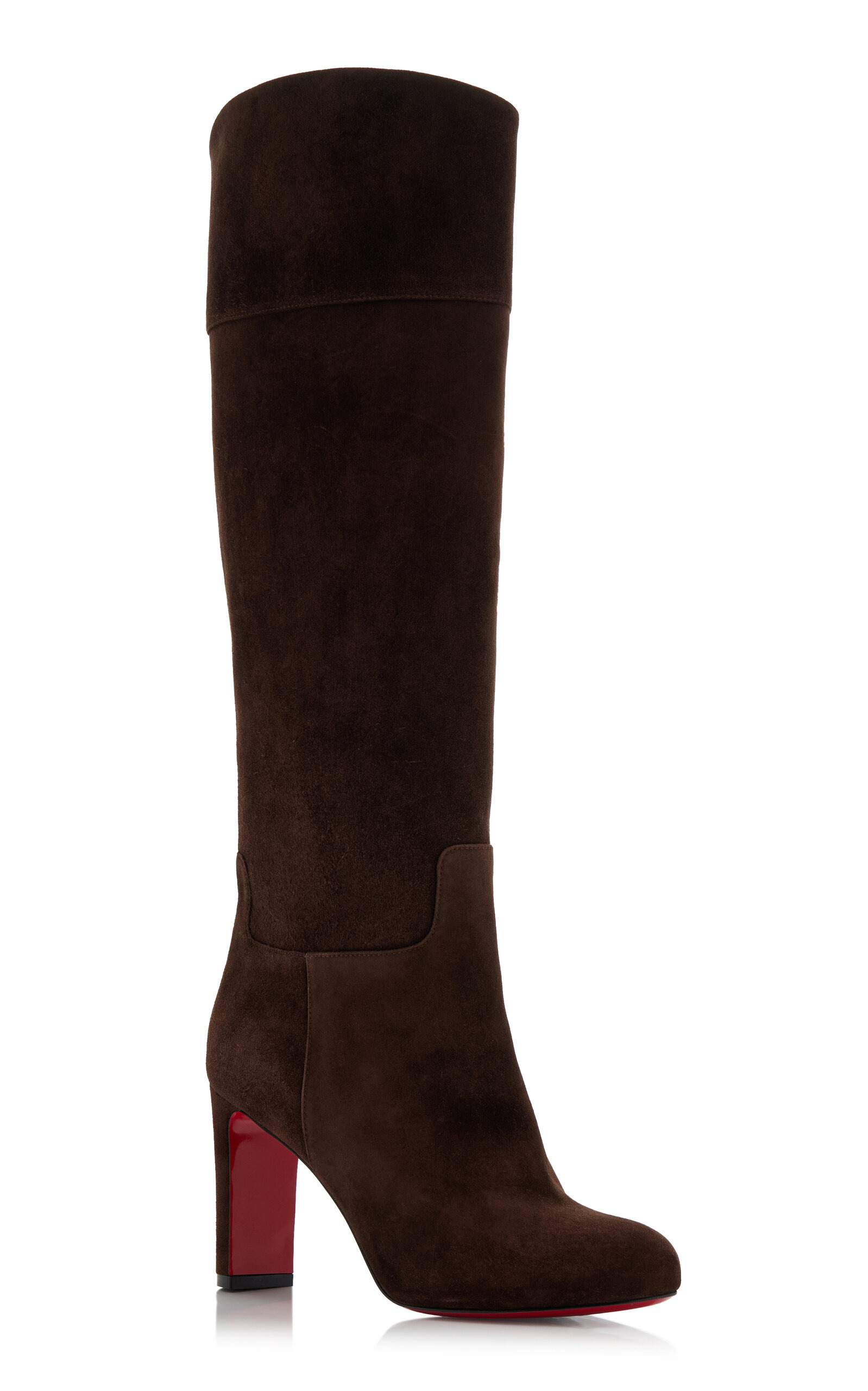 Loo Botta 85mm Suede Knee Boots brown - 5