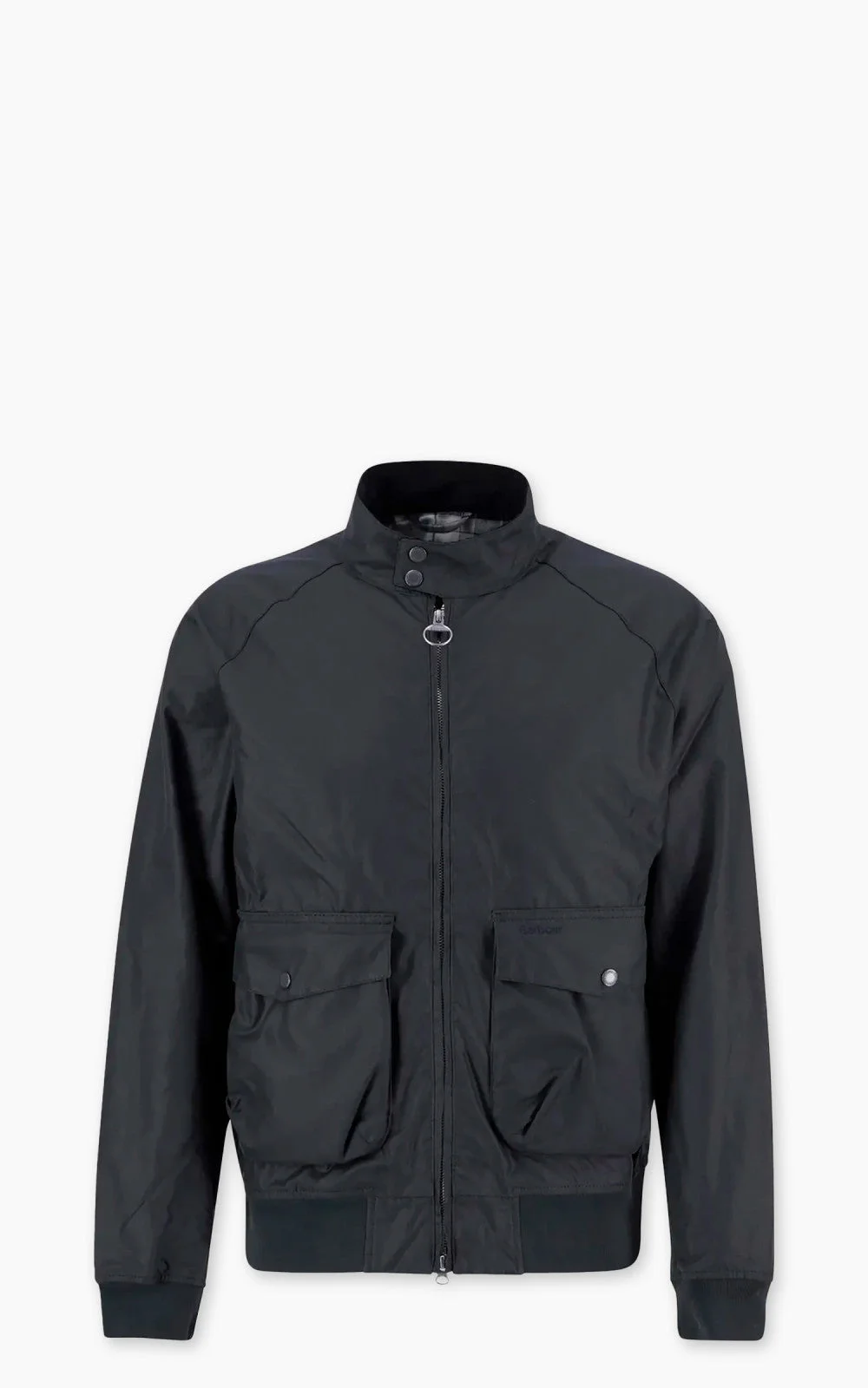 BARBOUR ROYSTON WAX JACKET NAVY - 1