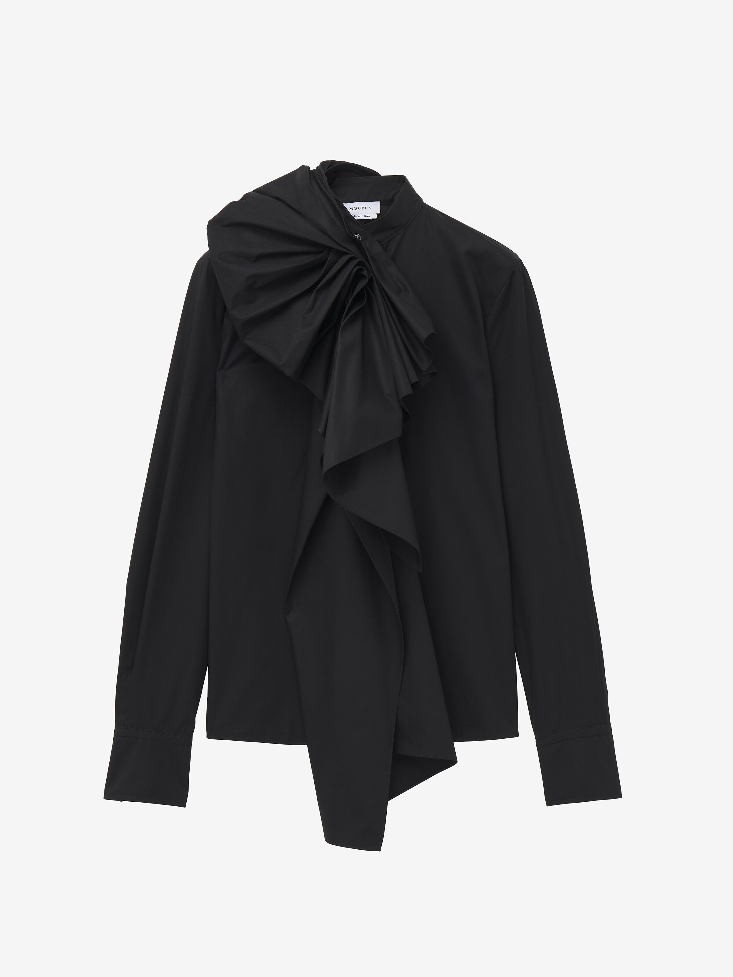 Ruffled Cotton Shirt - 1