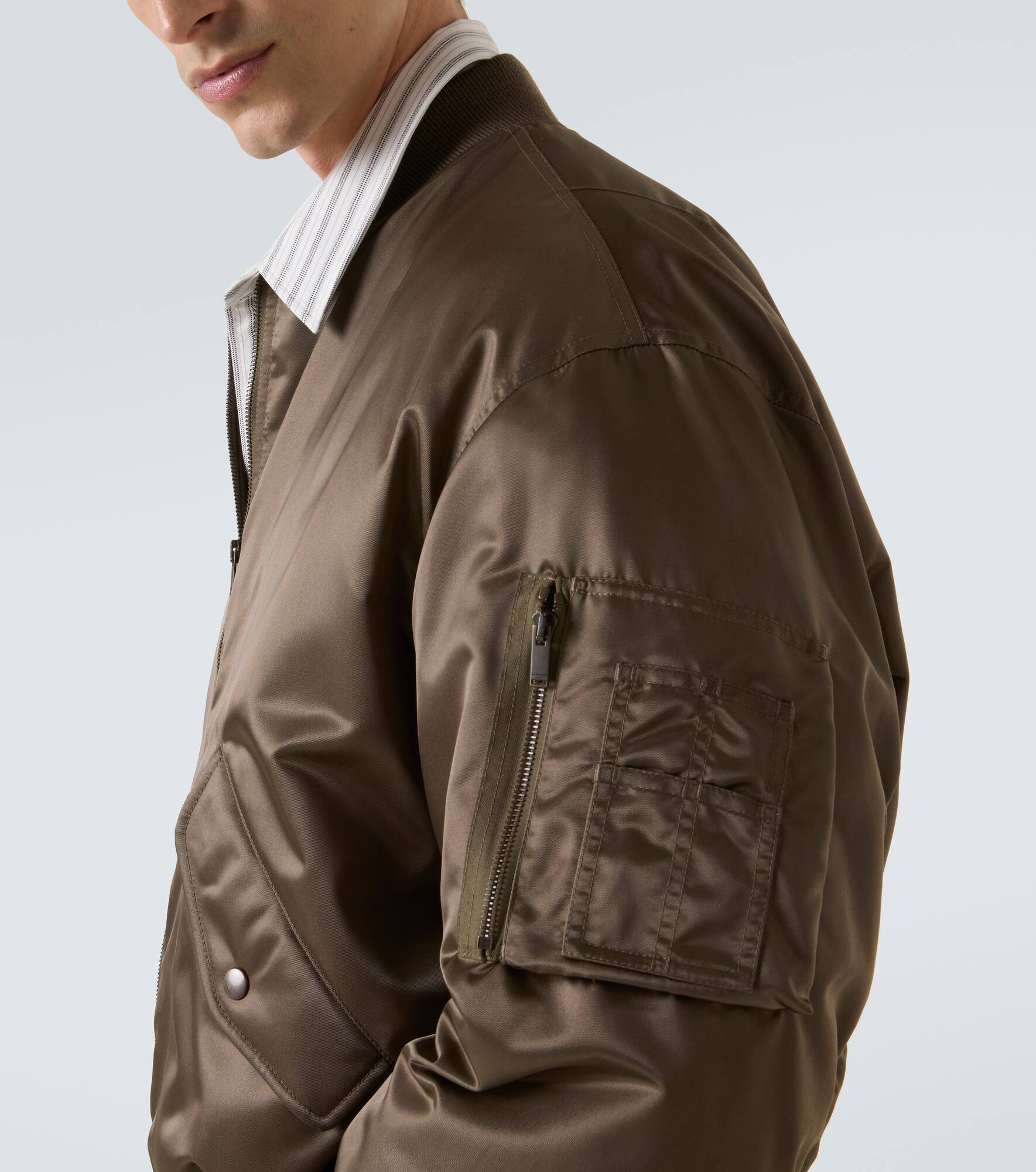 Twill bomber jacket - 6
