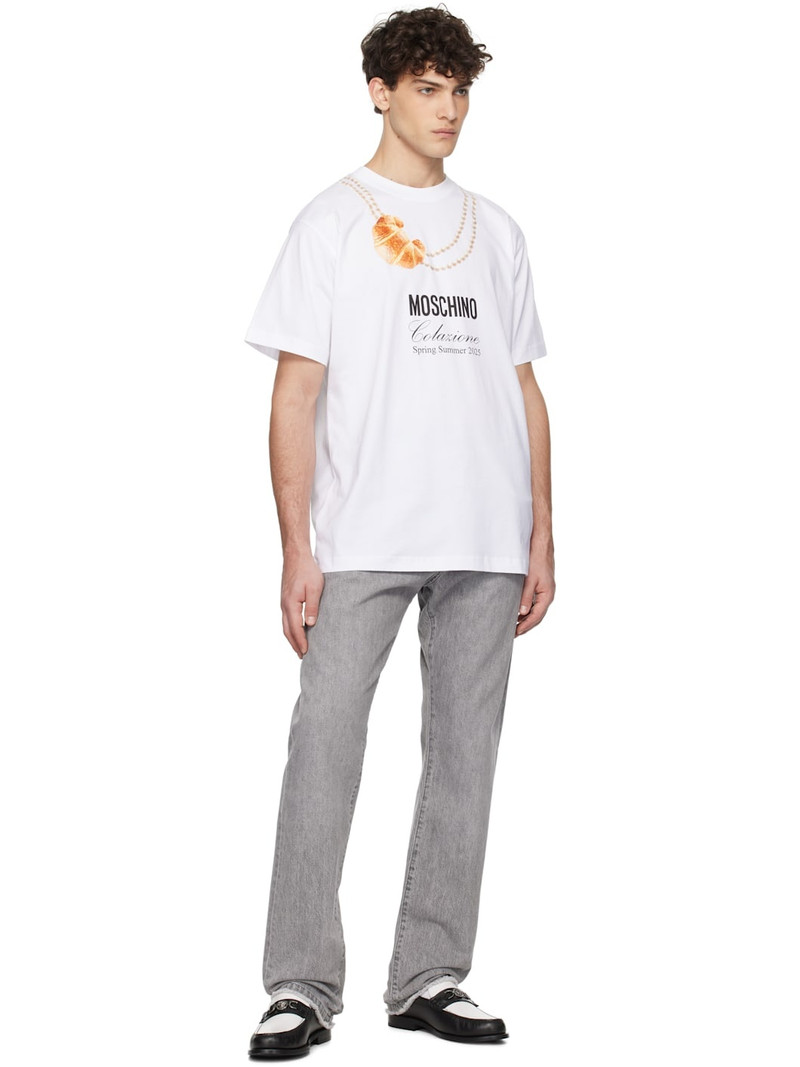 Moschino 인쇄된 티셔츠 outlook